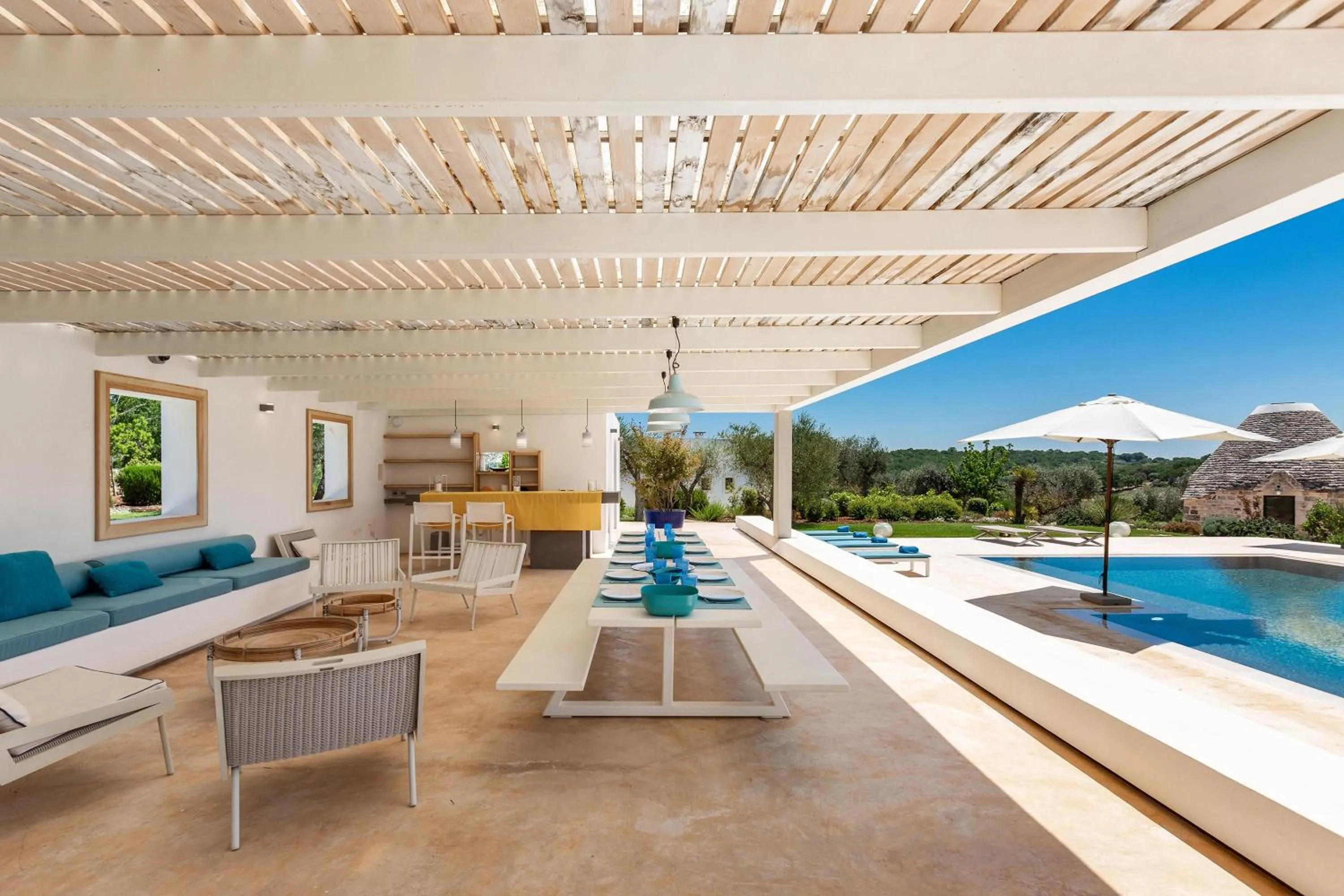 Patio in Le Ali Bianche by Perle di Puglia