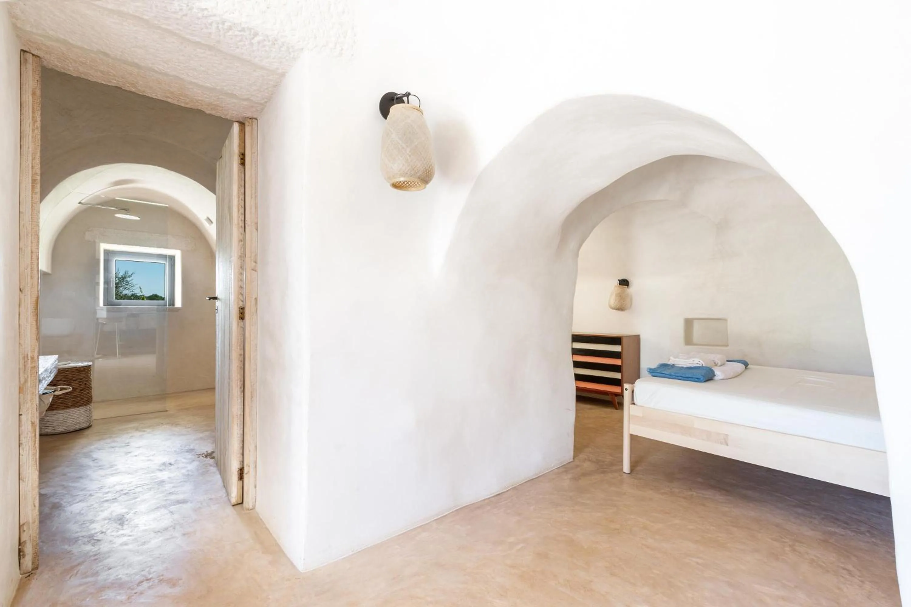 Bedroom, Bed in Le Ali Bianche by Perle di Puglia