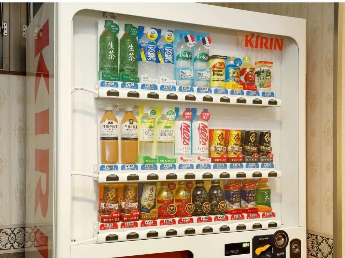 vending machine in Zentsuji Grand Hotel