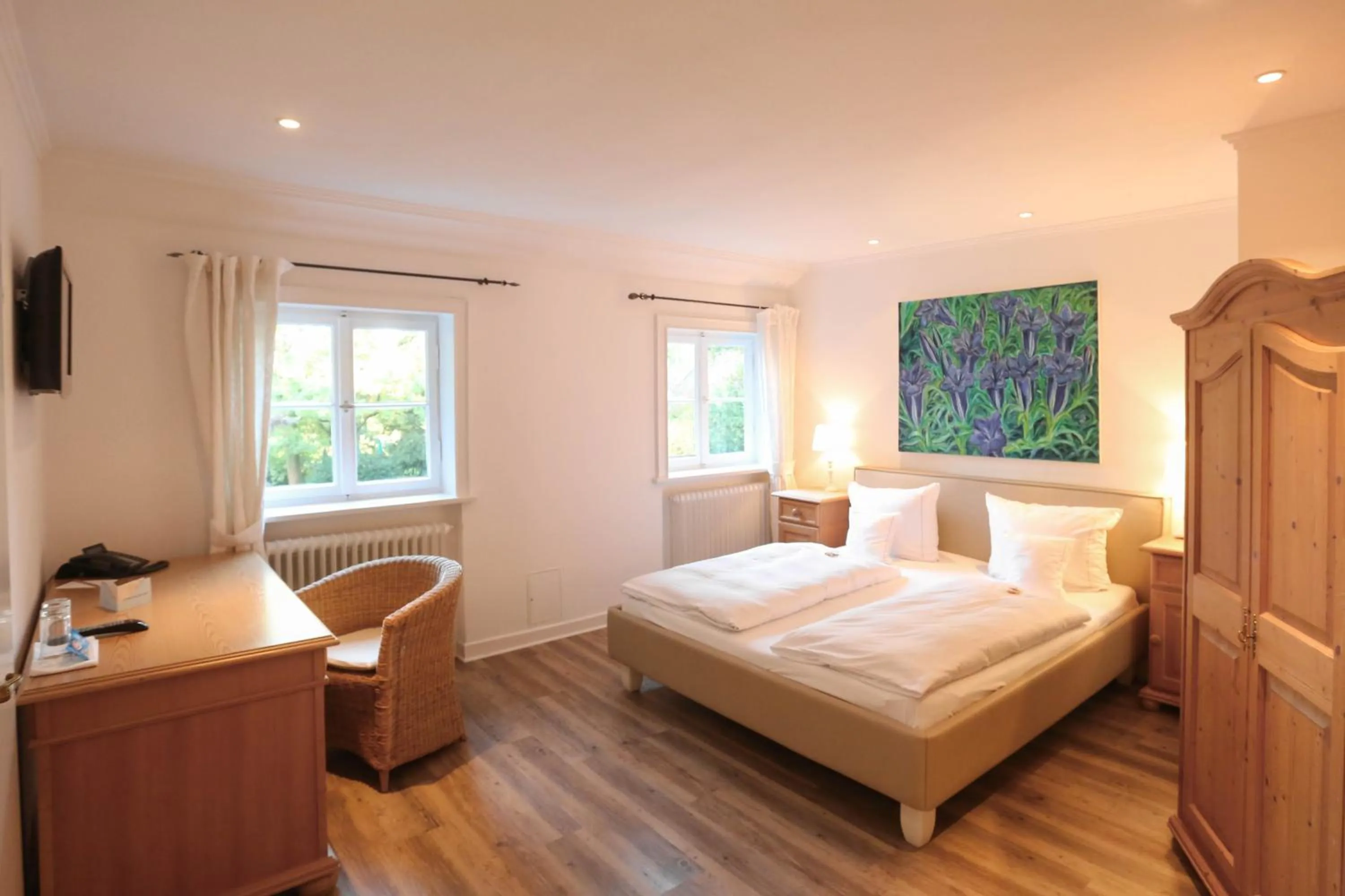 Photo of the whole room, Bed in Landhaus am See