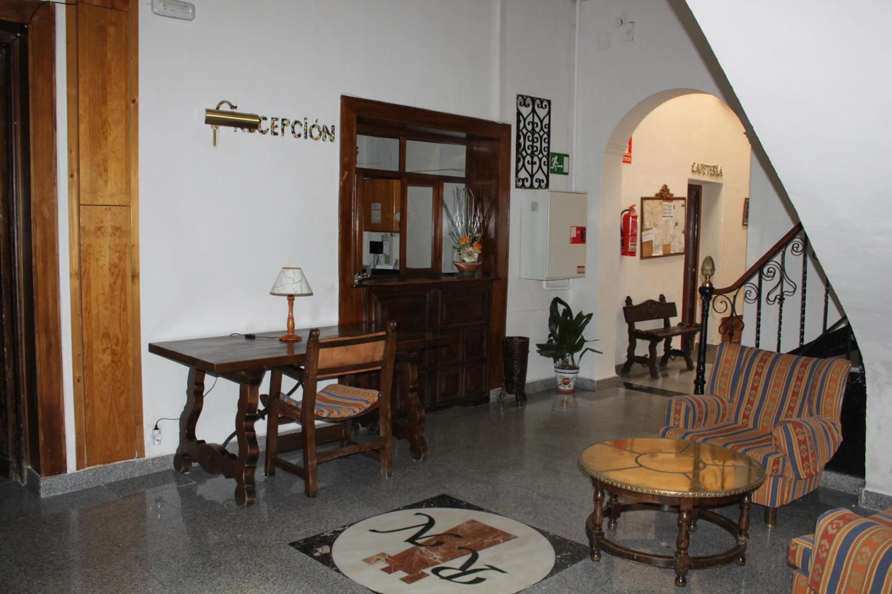 Lobby or reception in Hotel Rey Niño