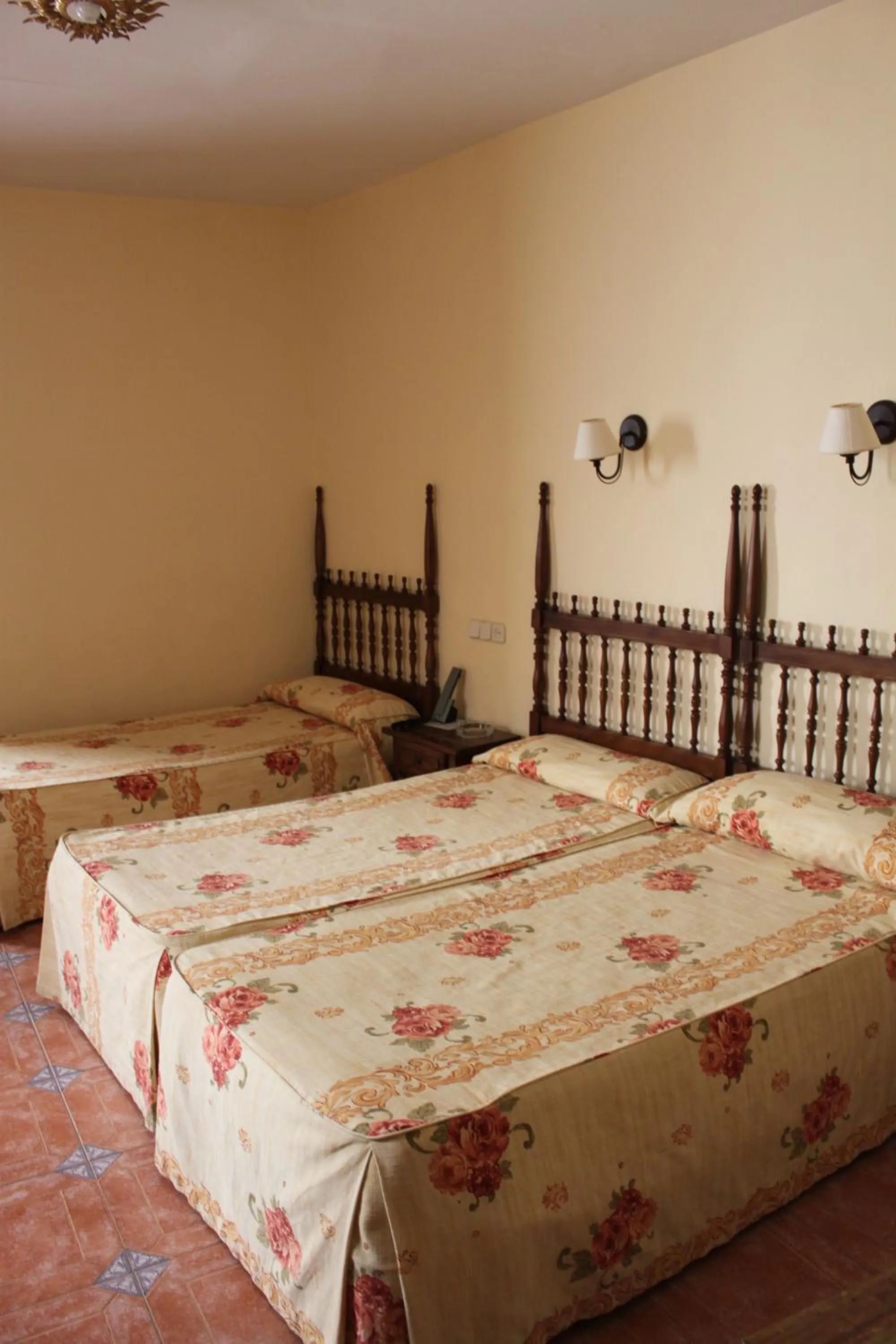 Bed in Hotel Rey Niño