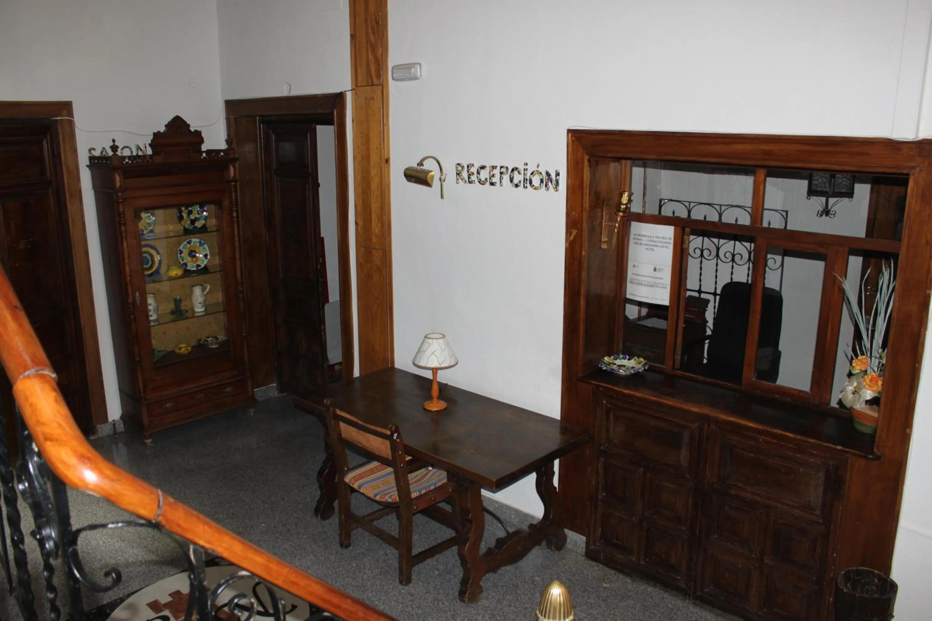 Lobby or reception in Hotel Rey Niño