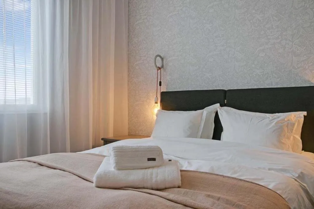 Photo of the whole room, Bed in Turinge Hotel