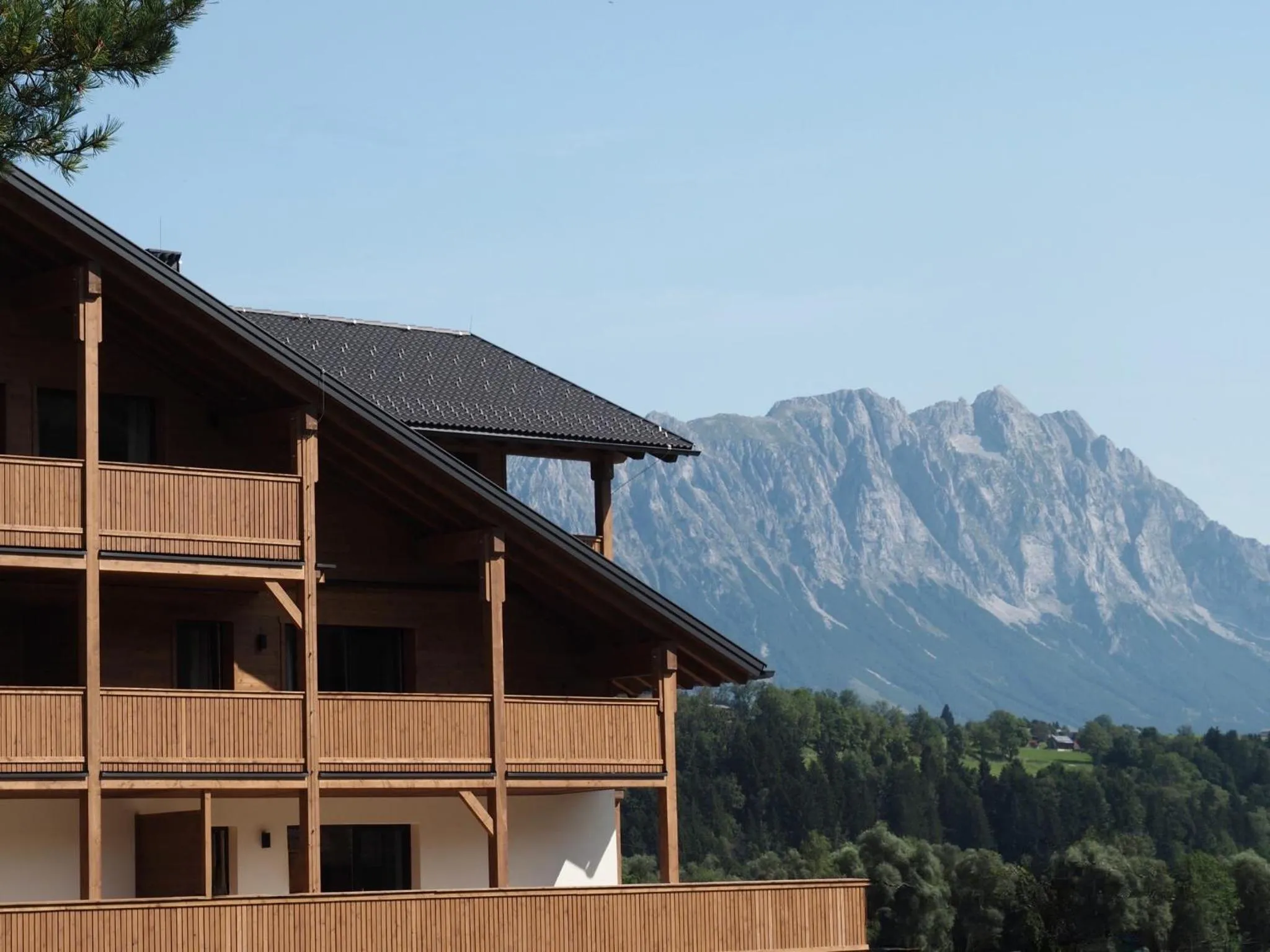 Mountain view in Alpen Experience Apart Hotel