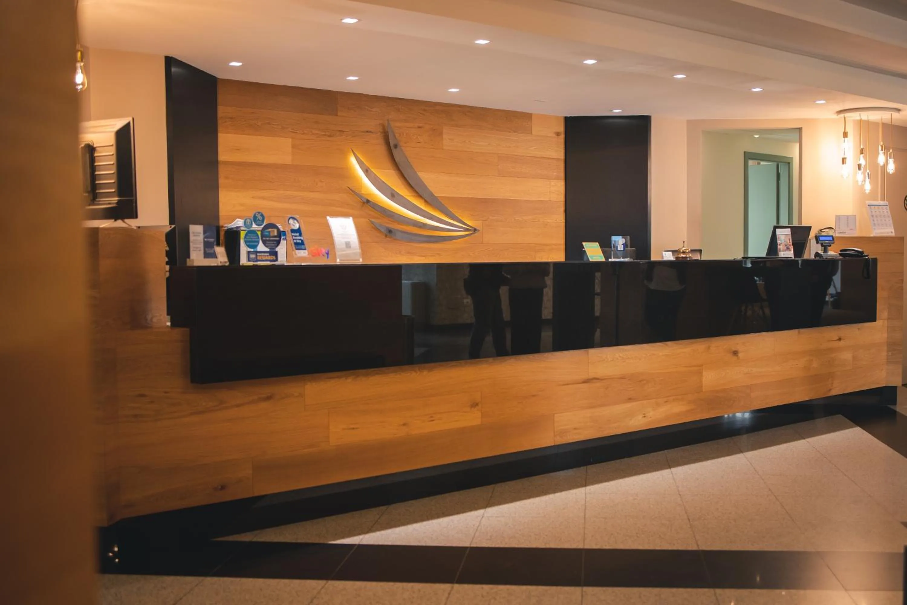 Lobby or reception in Best Western Mirage Hotel Fiera