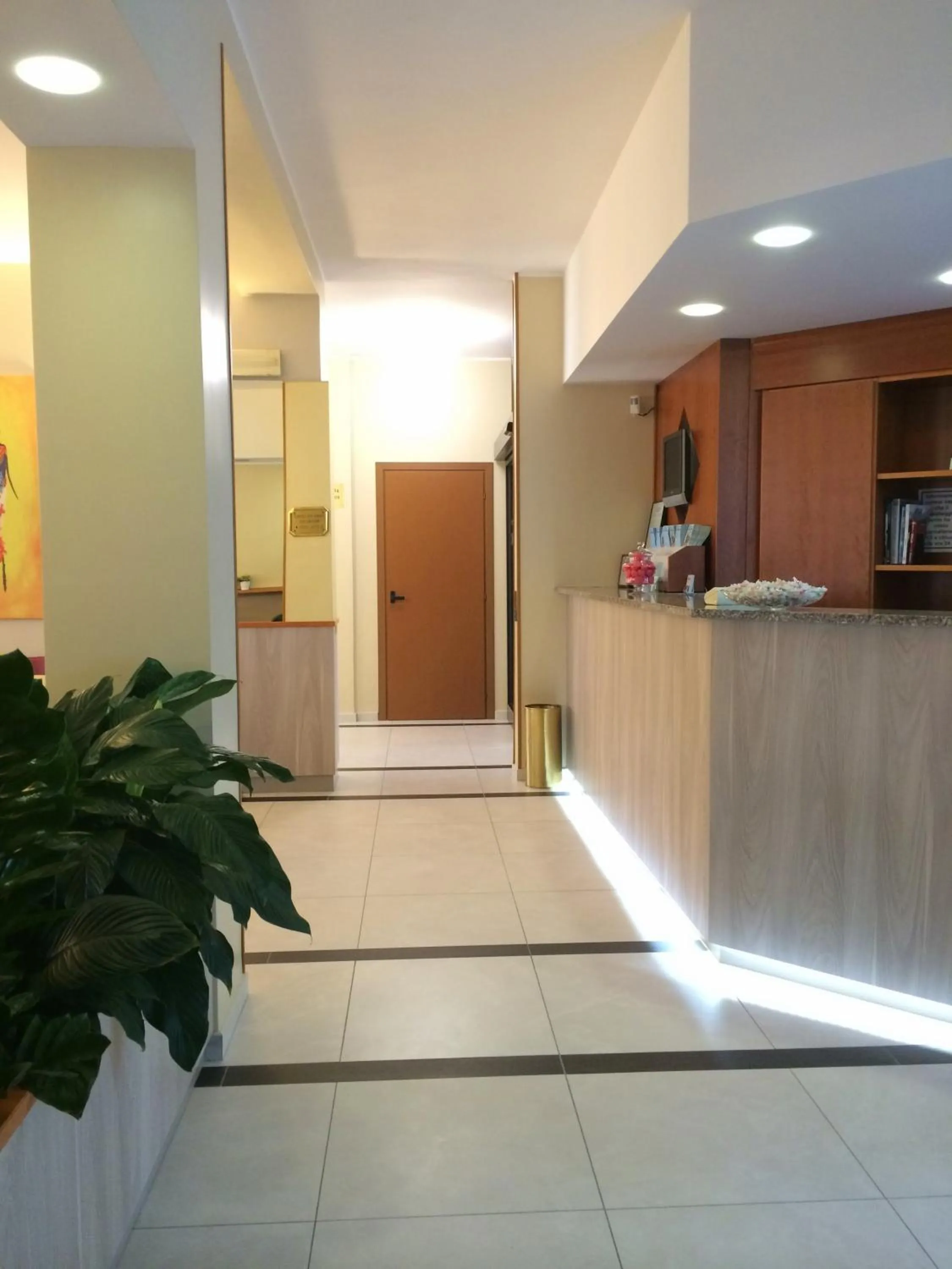 Lobby or reception in Hotel Arcobaleno