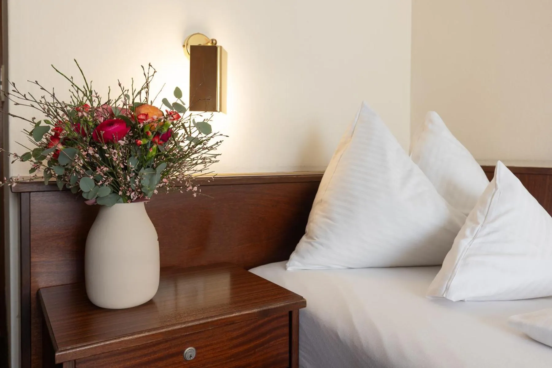 Bedroom, Bed in Hotel Katharinenhof STANDARD