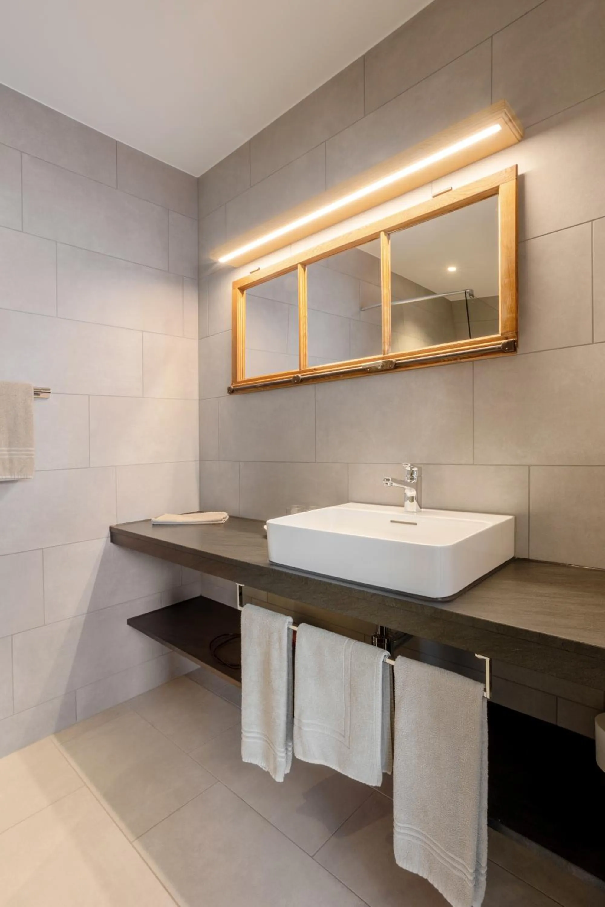 Bathroom in Hotel Tannenboden