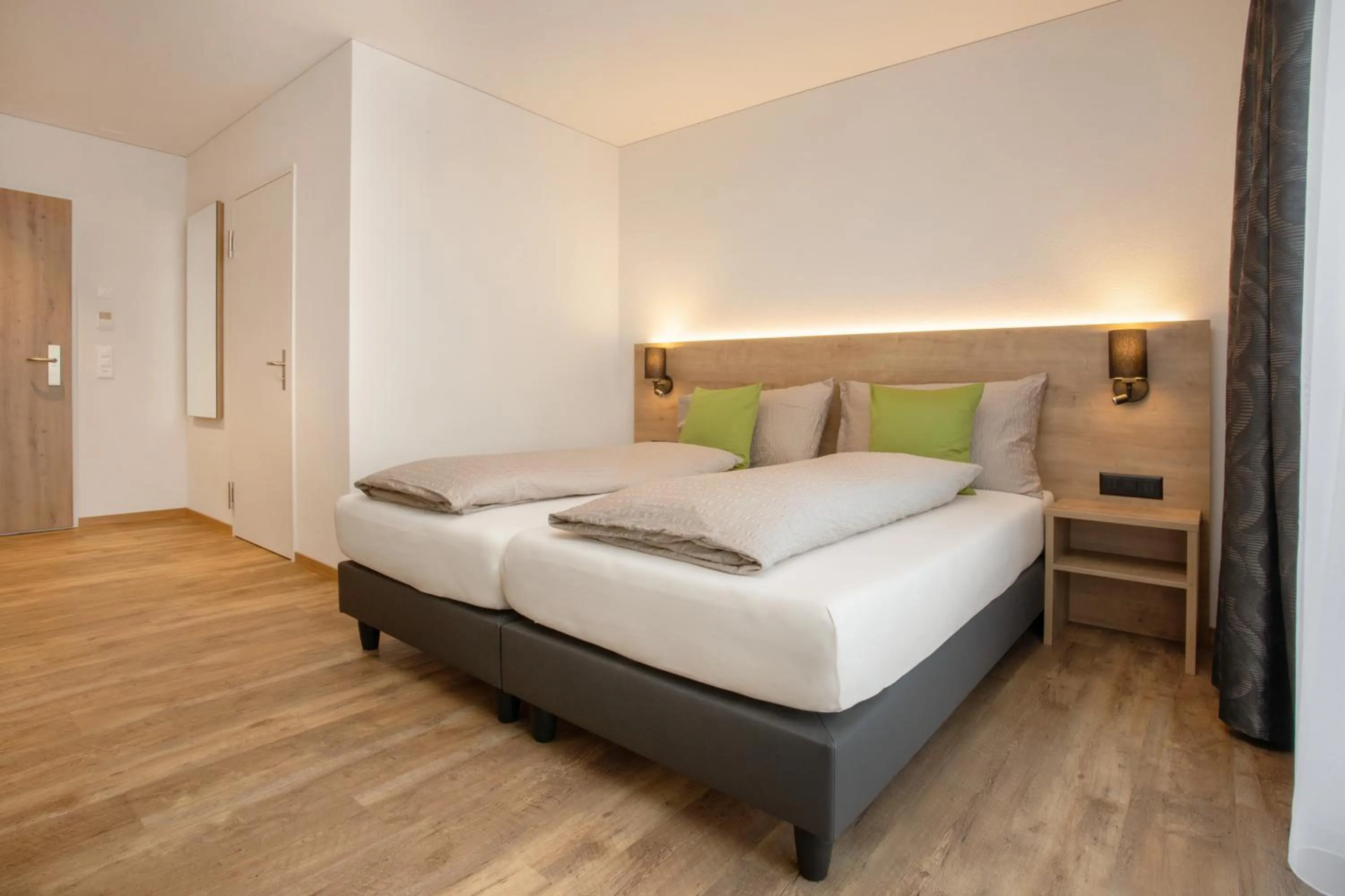 Bed in Hotel Tannenboden