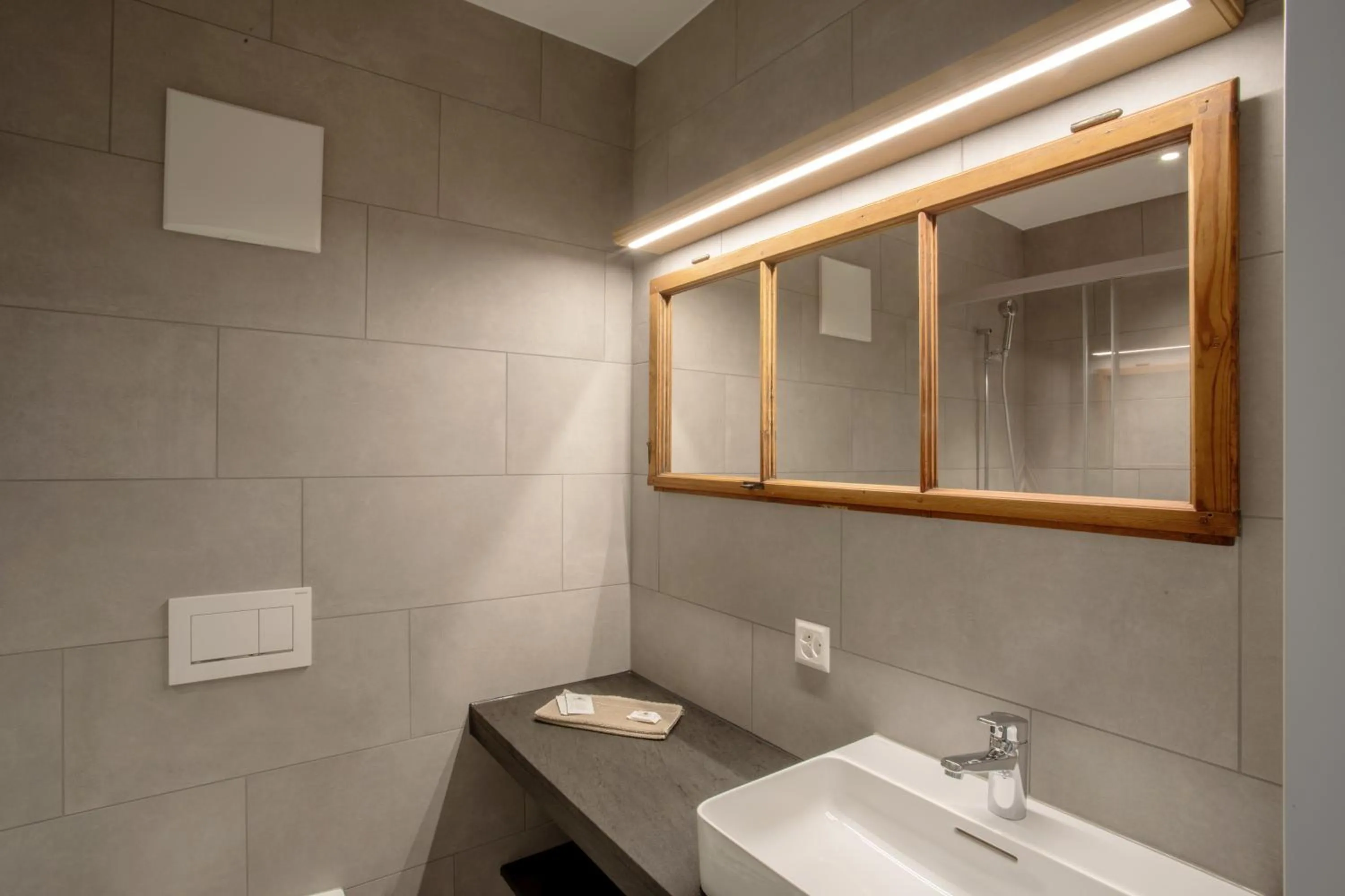 Bathroom in Hotel Tannenboden