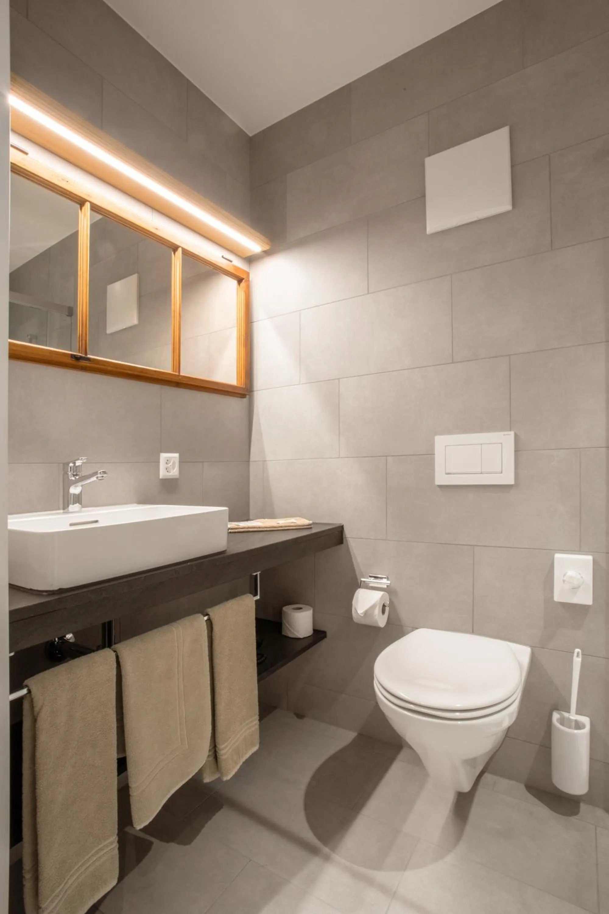 Toilet in Hotel Tannenboden