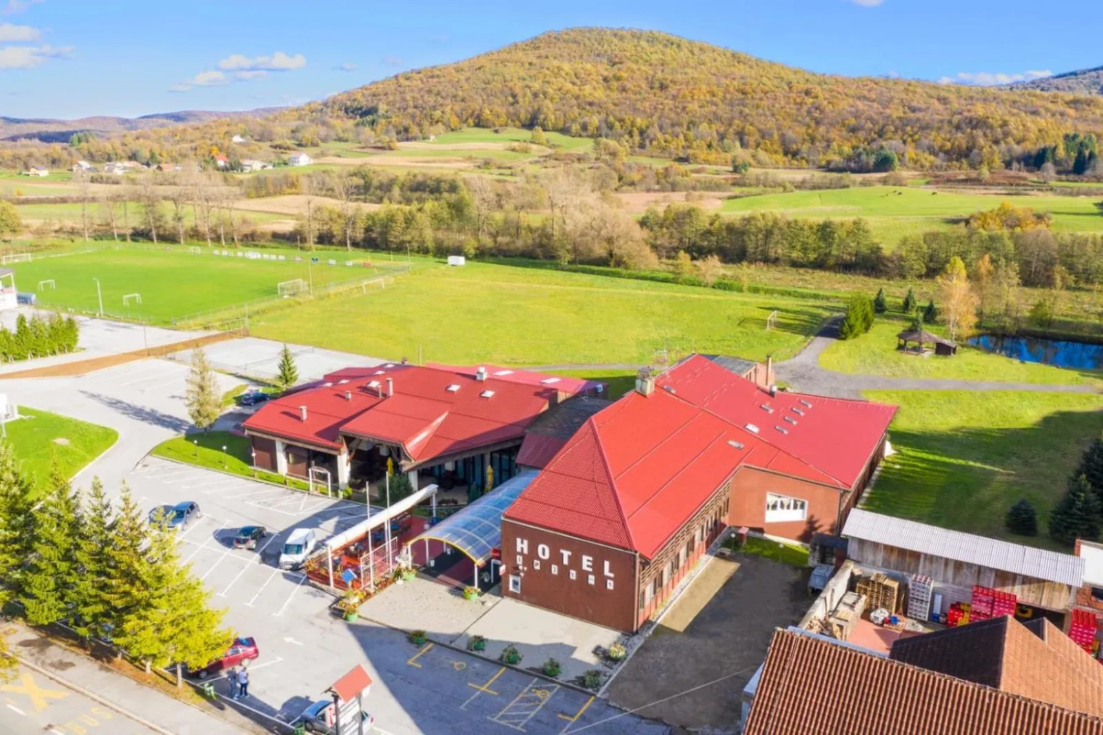 Bird's eye view in Hotel Josipdol