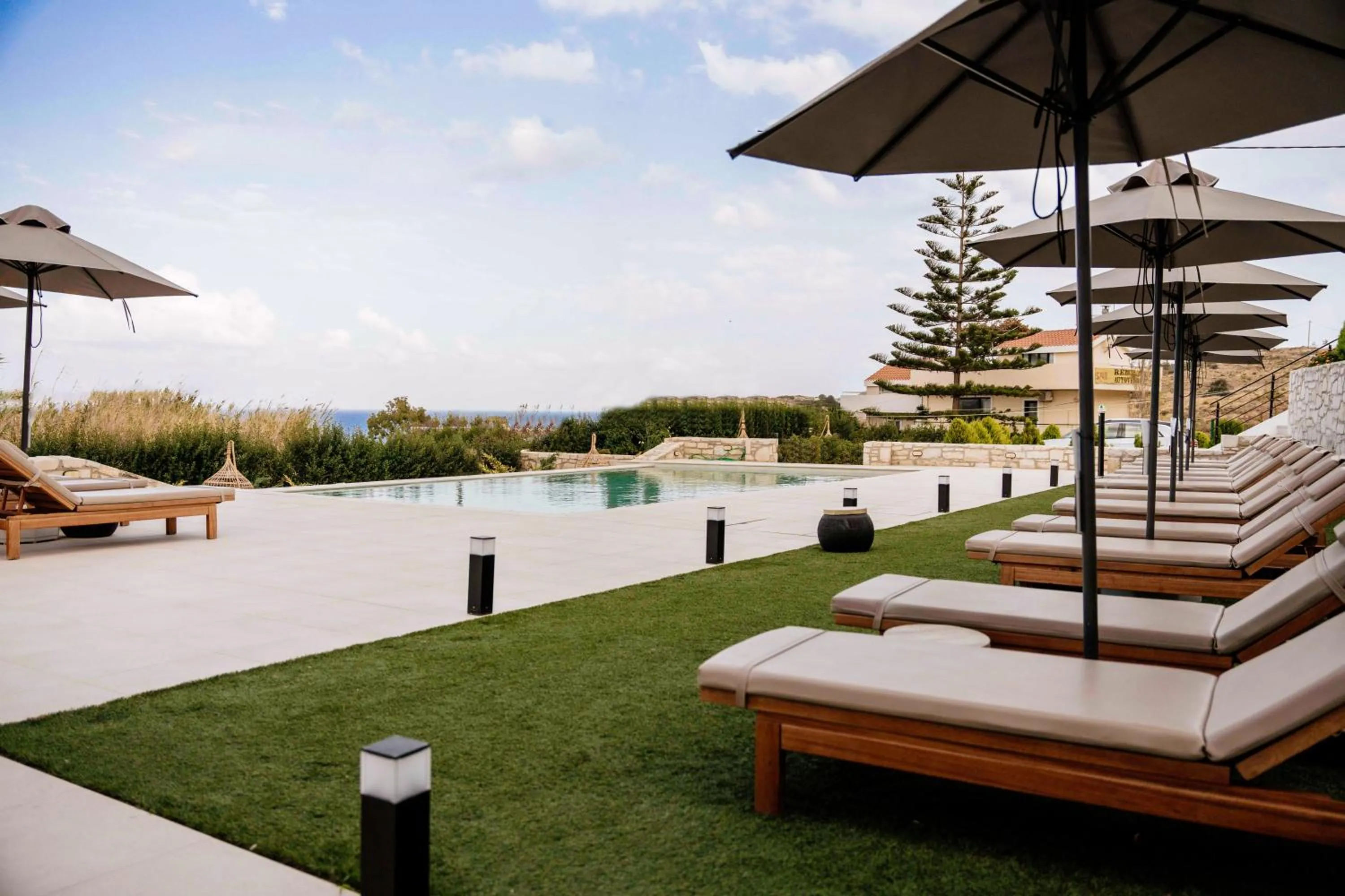 Pool view in Irida Mindful Living