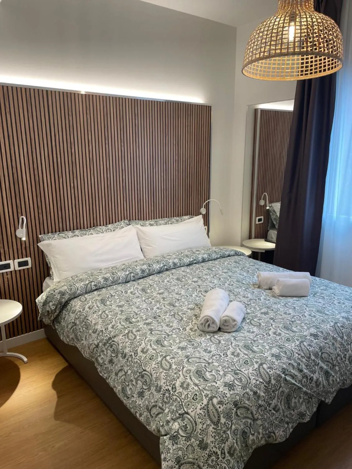 Bed in Hotel La Pergola di Venezia