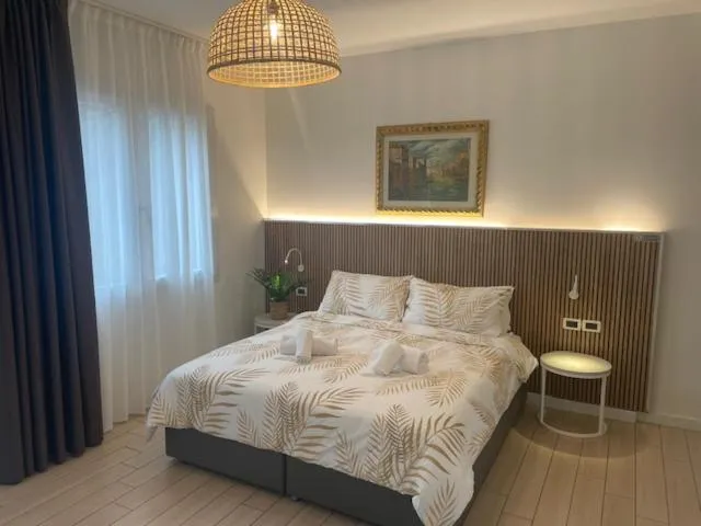 Bed in Hotel La Pergola di Venezia