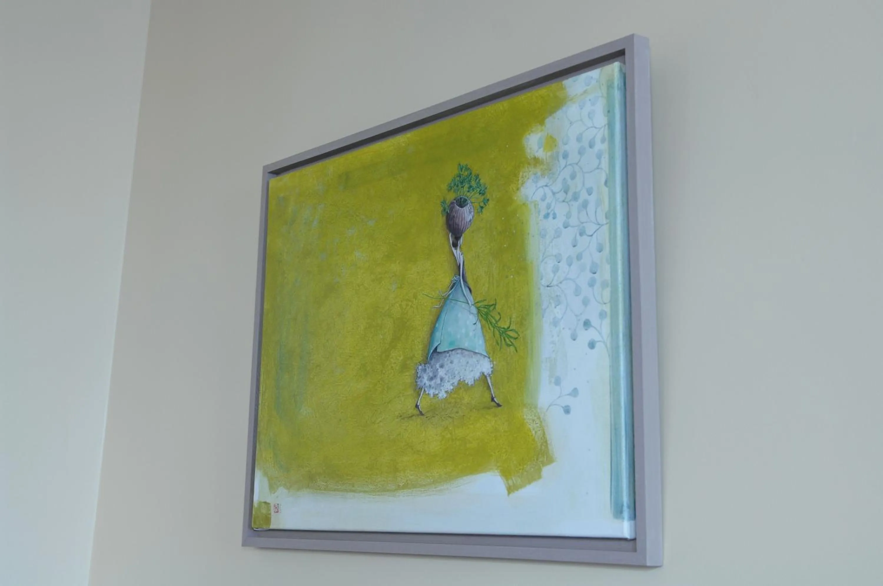 Decorative detail in Auberge de la Gare