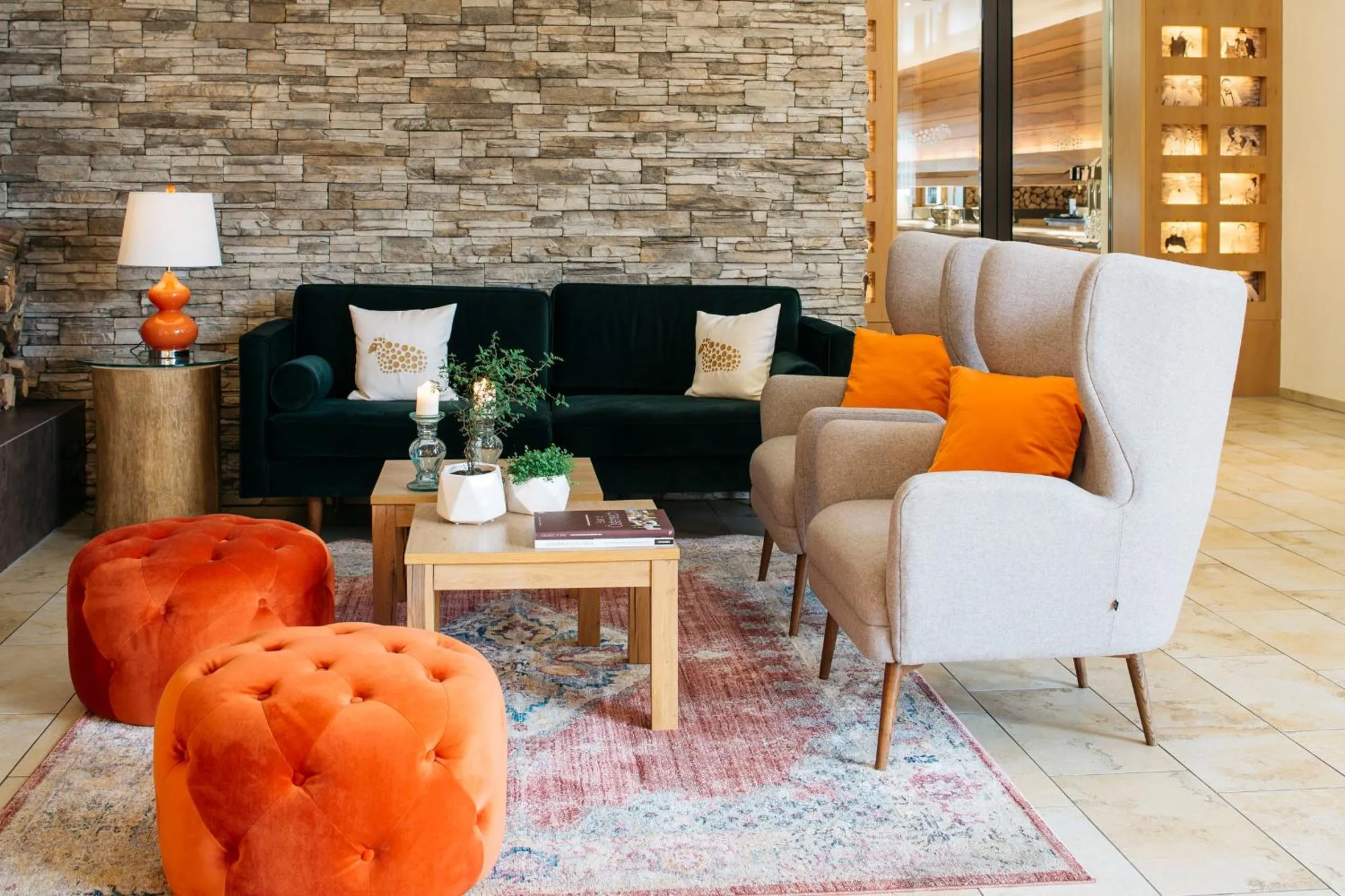 Lobby or reception in Hotel Gasthof Lamm