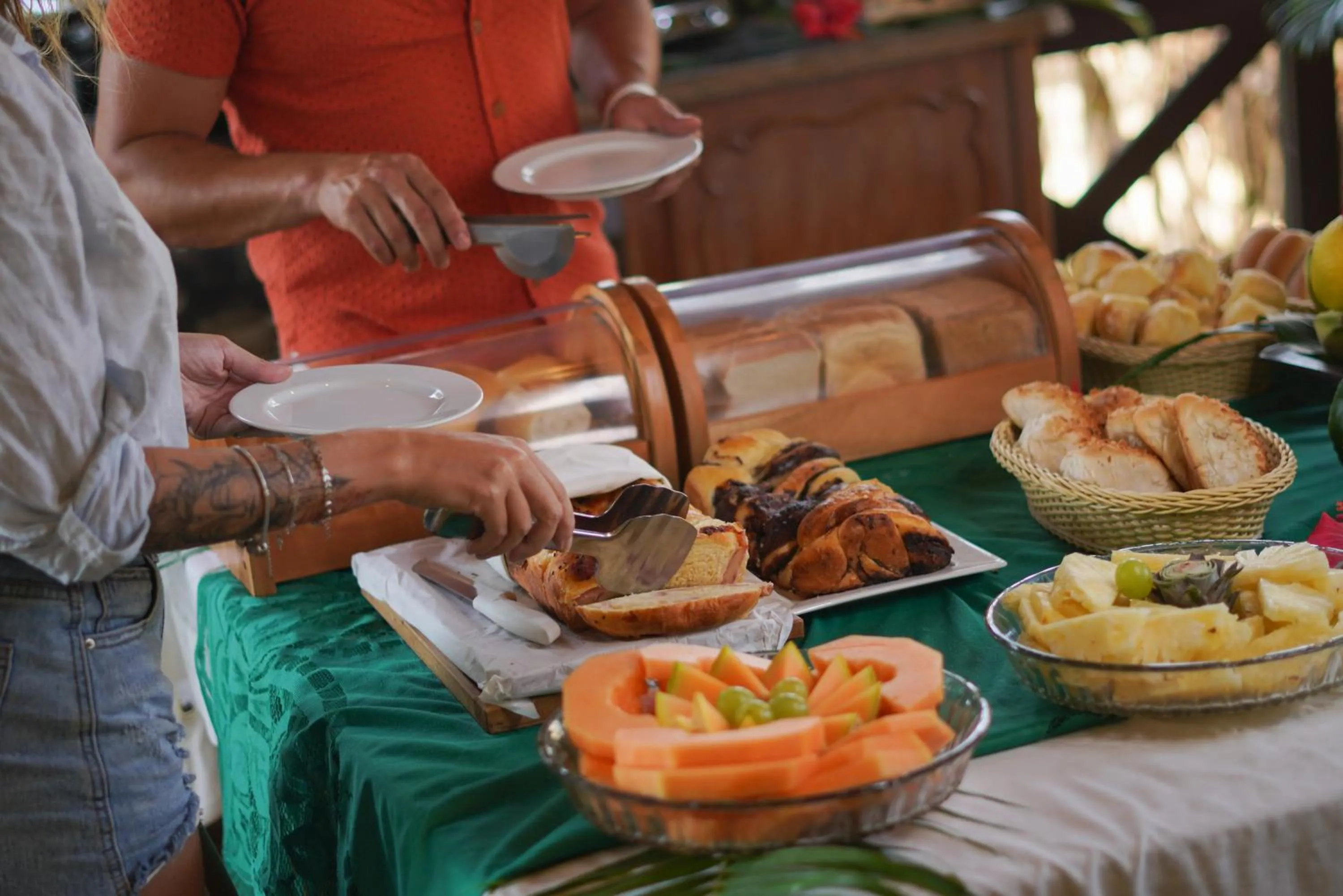 Breakfast in ThalassaGarden Hotel - Pousada