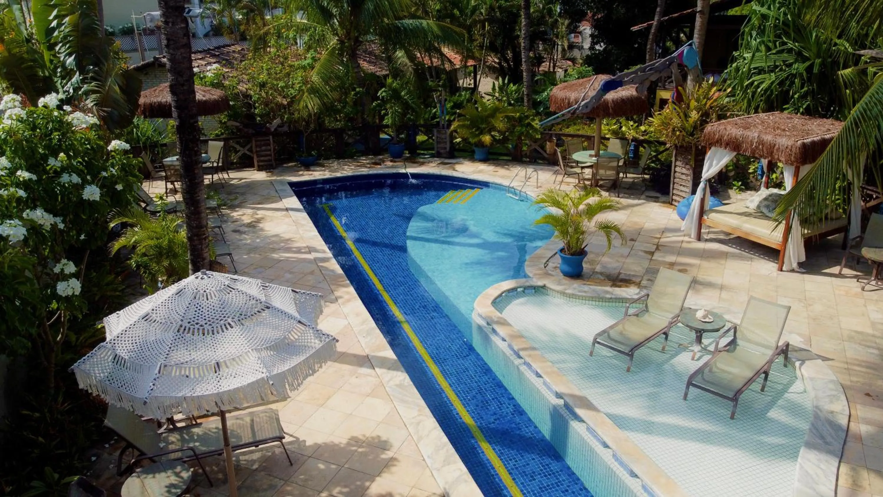 Swimming pool in ThalassaGarden Hotel - Pousada