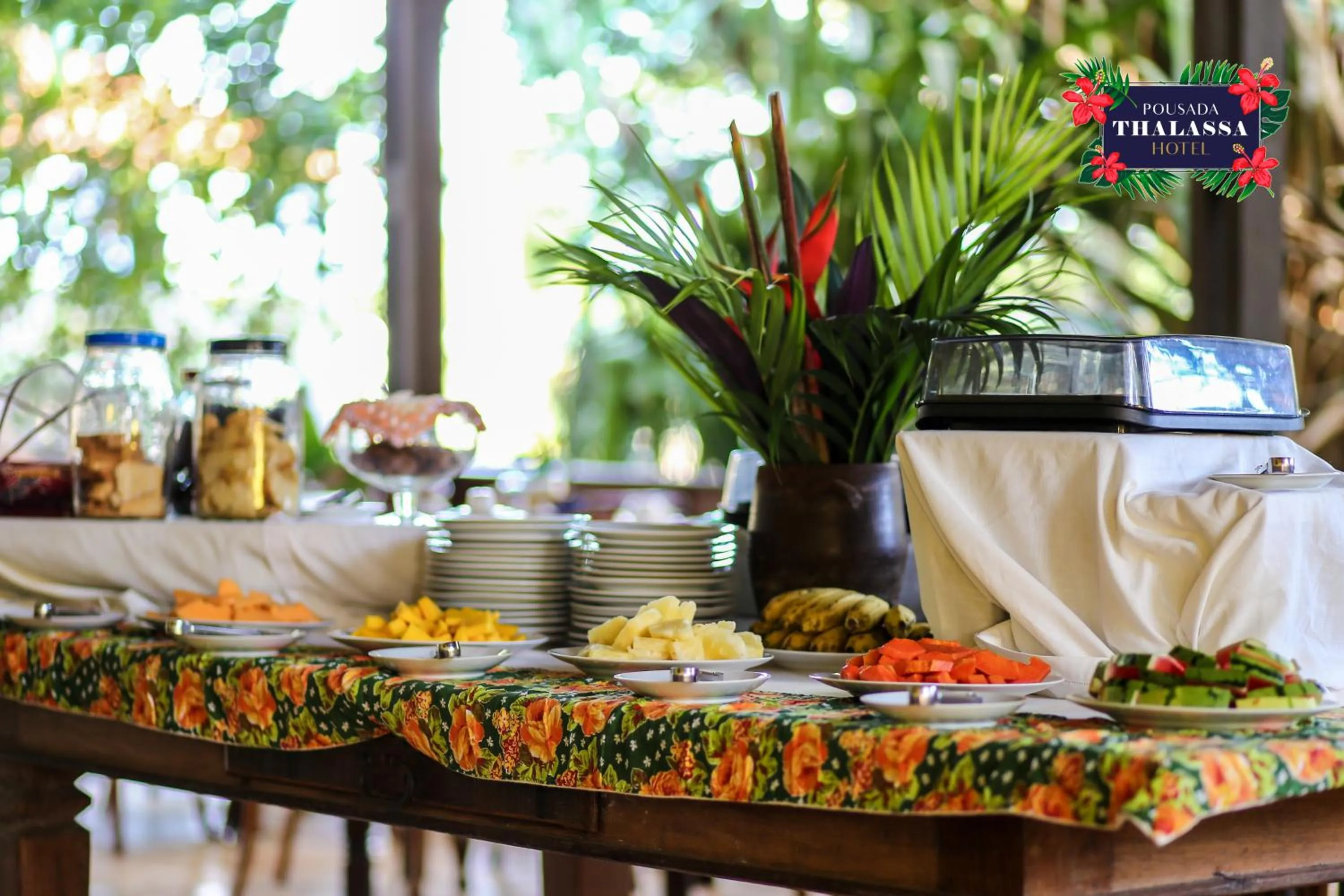 Buffet breakfast in ThalassaGarden Hotel - Pousada