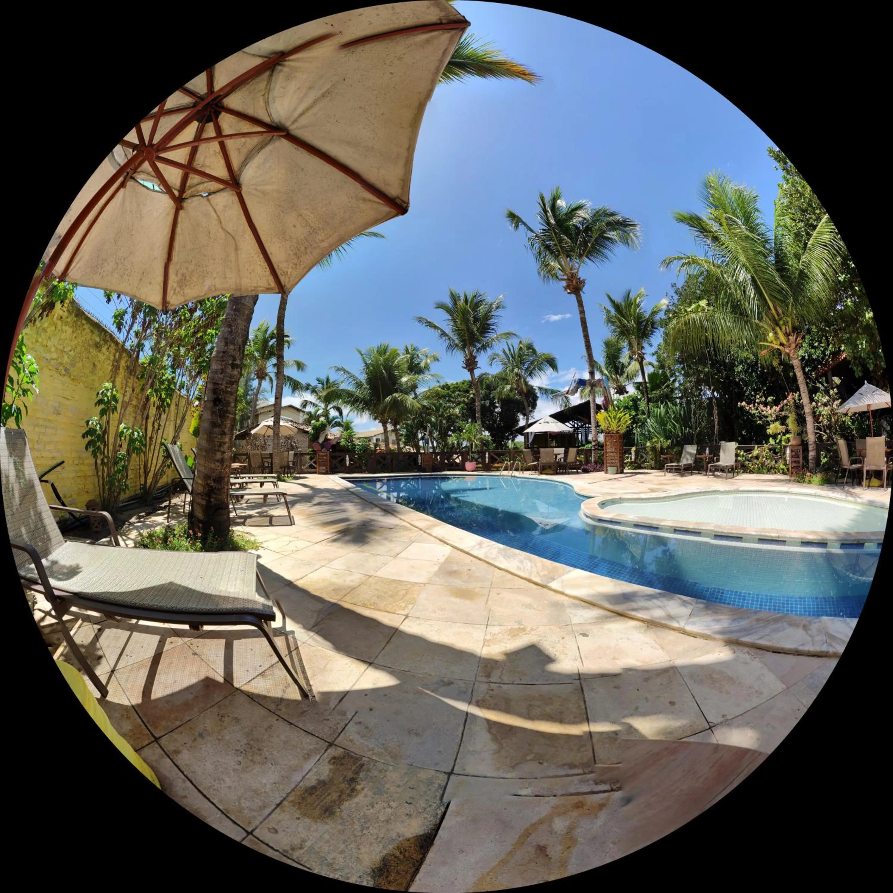 Swimming pool in ThalassaGarden Hotel - Pousada