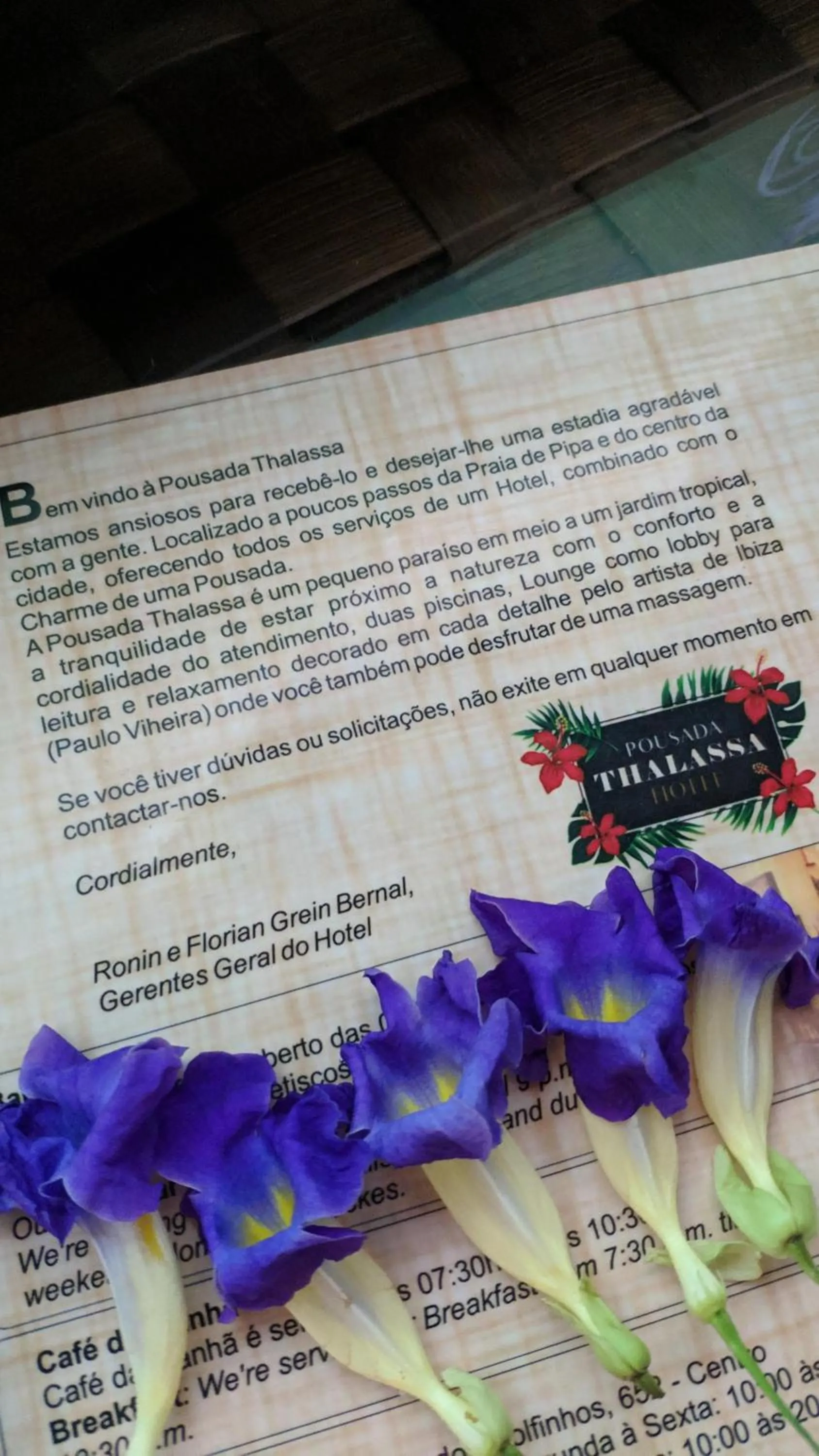 Decorative detail in ThalassaGarden Hotel - Pousada