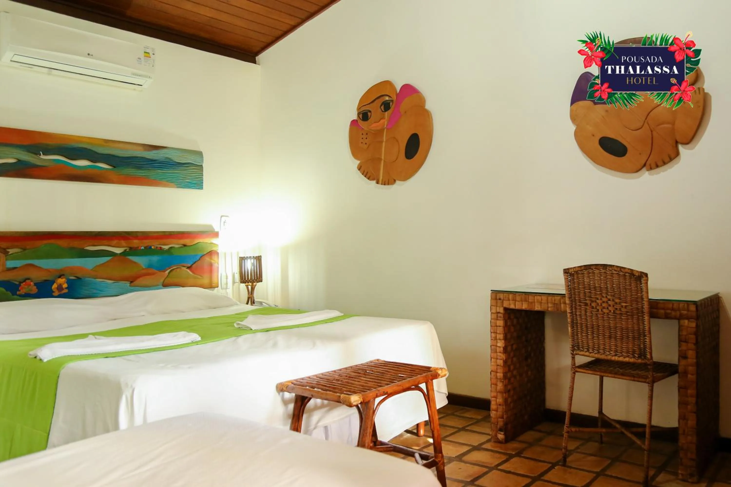 Bed in ThalassaGarden Hotel - Pousada