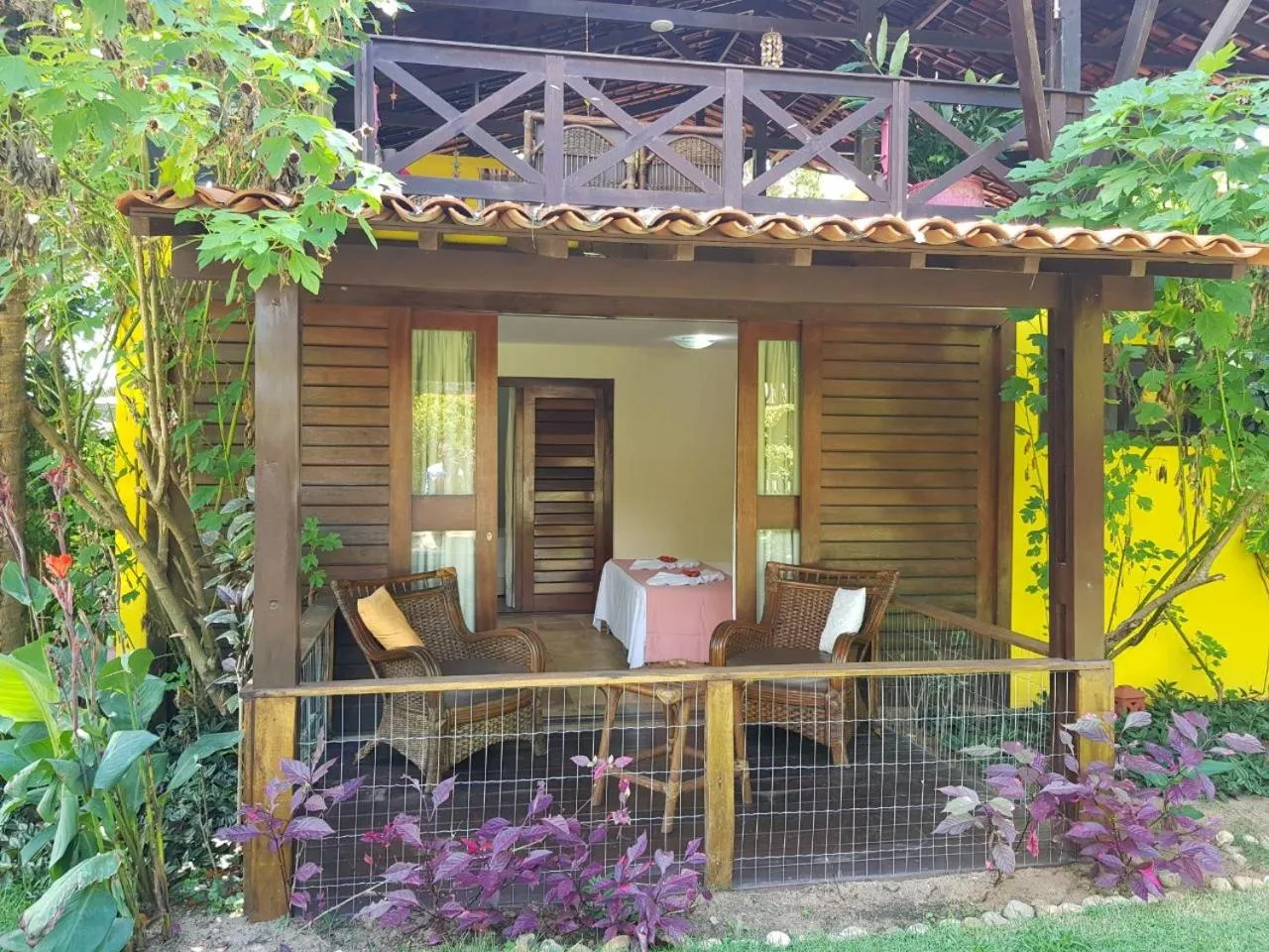 Balcony/Terrace in ThalassaGarden Hotel - Pousada