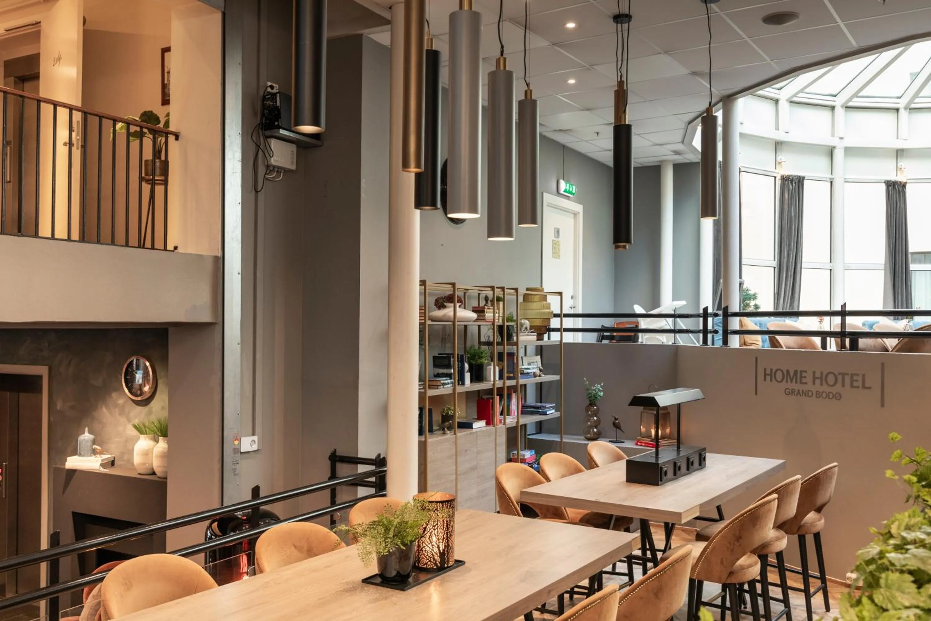 Dining area in Home Hotel Grand Bodø