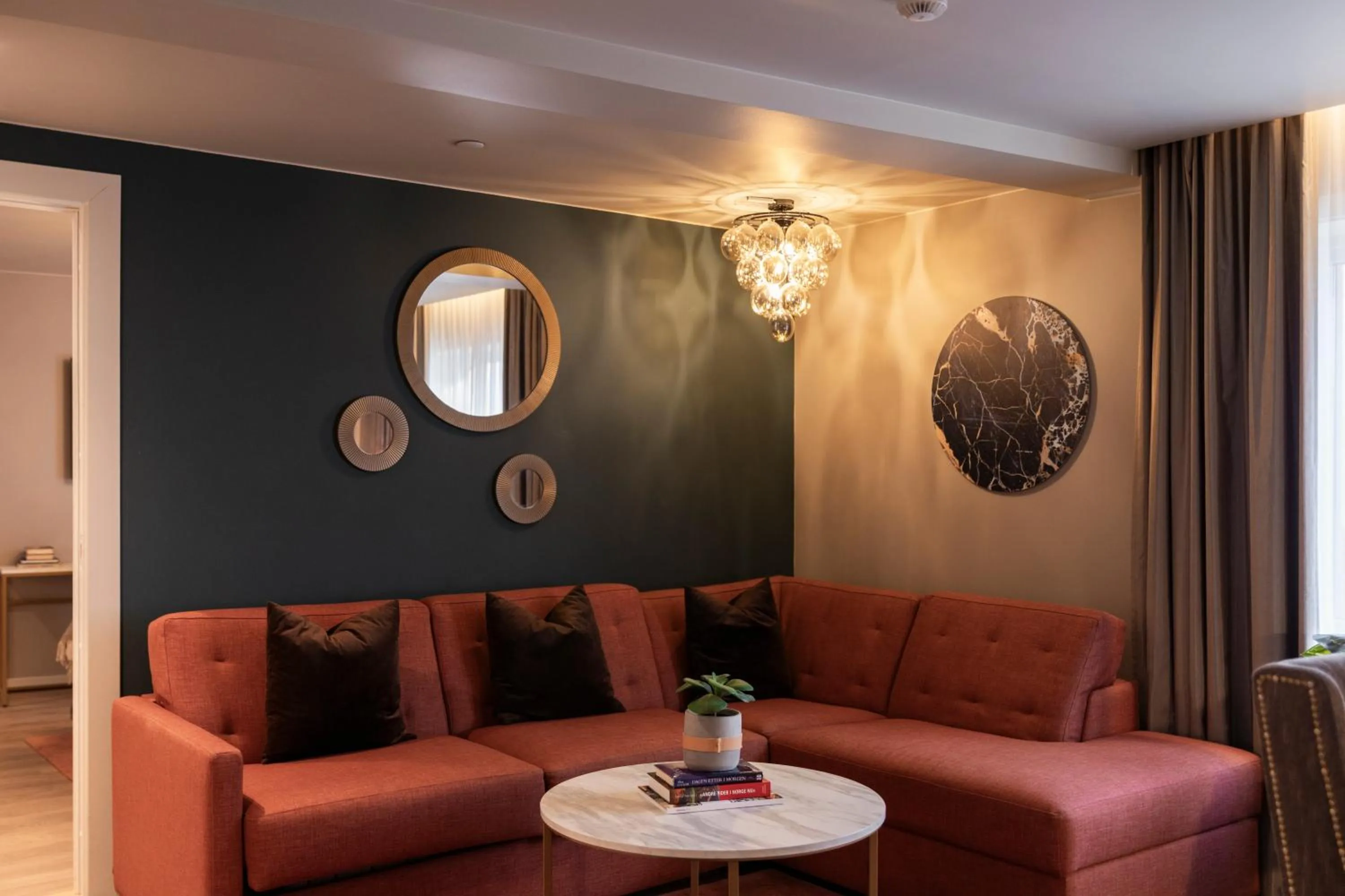 Living room in Home Hotel Grand Bodø