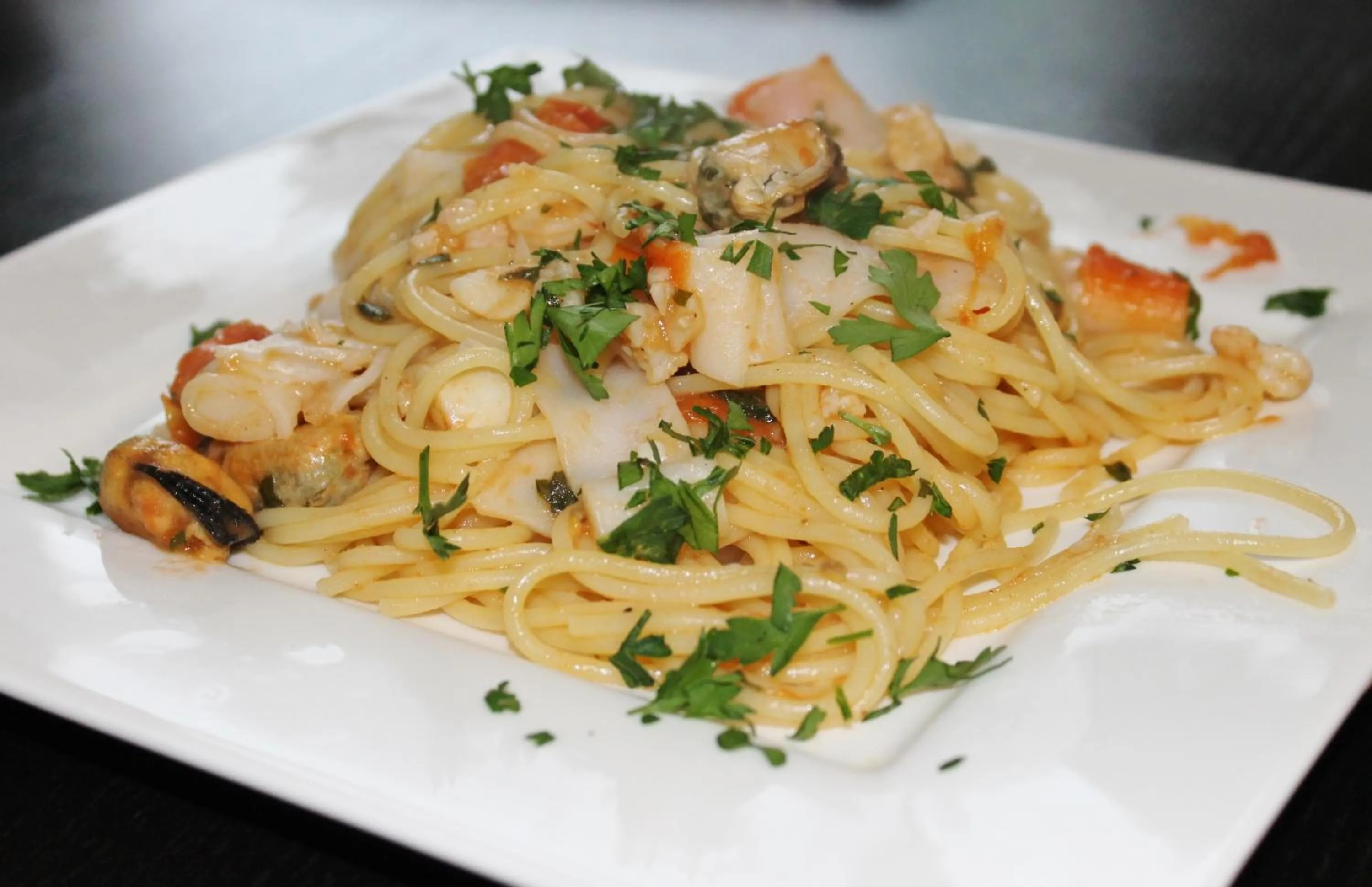 Food close-up in Hotel Antares