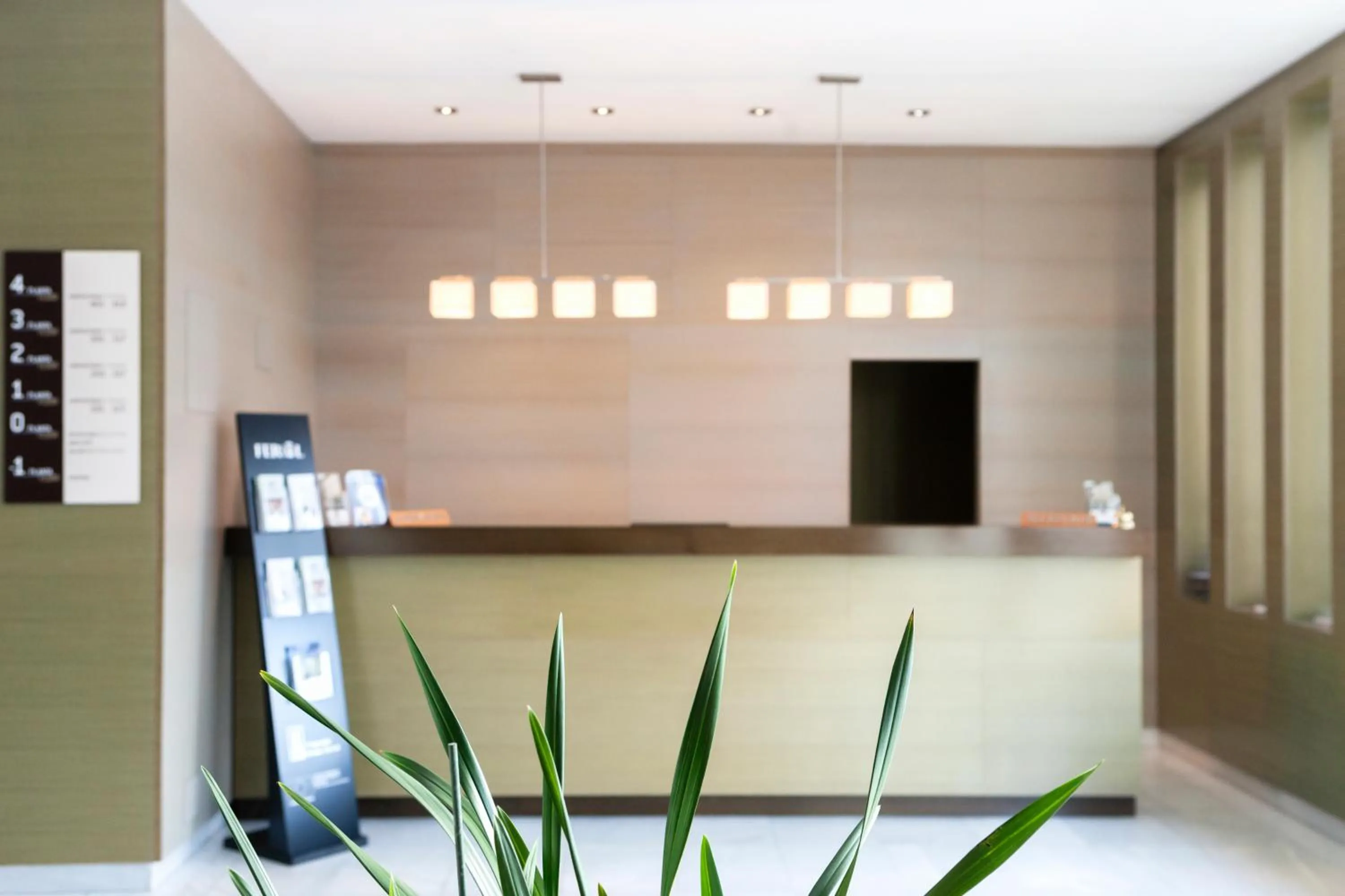 Lobby or reception in Hotel Valencia