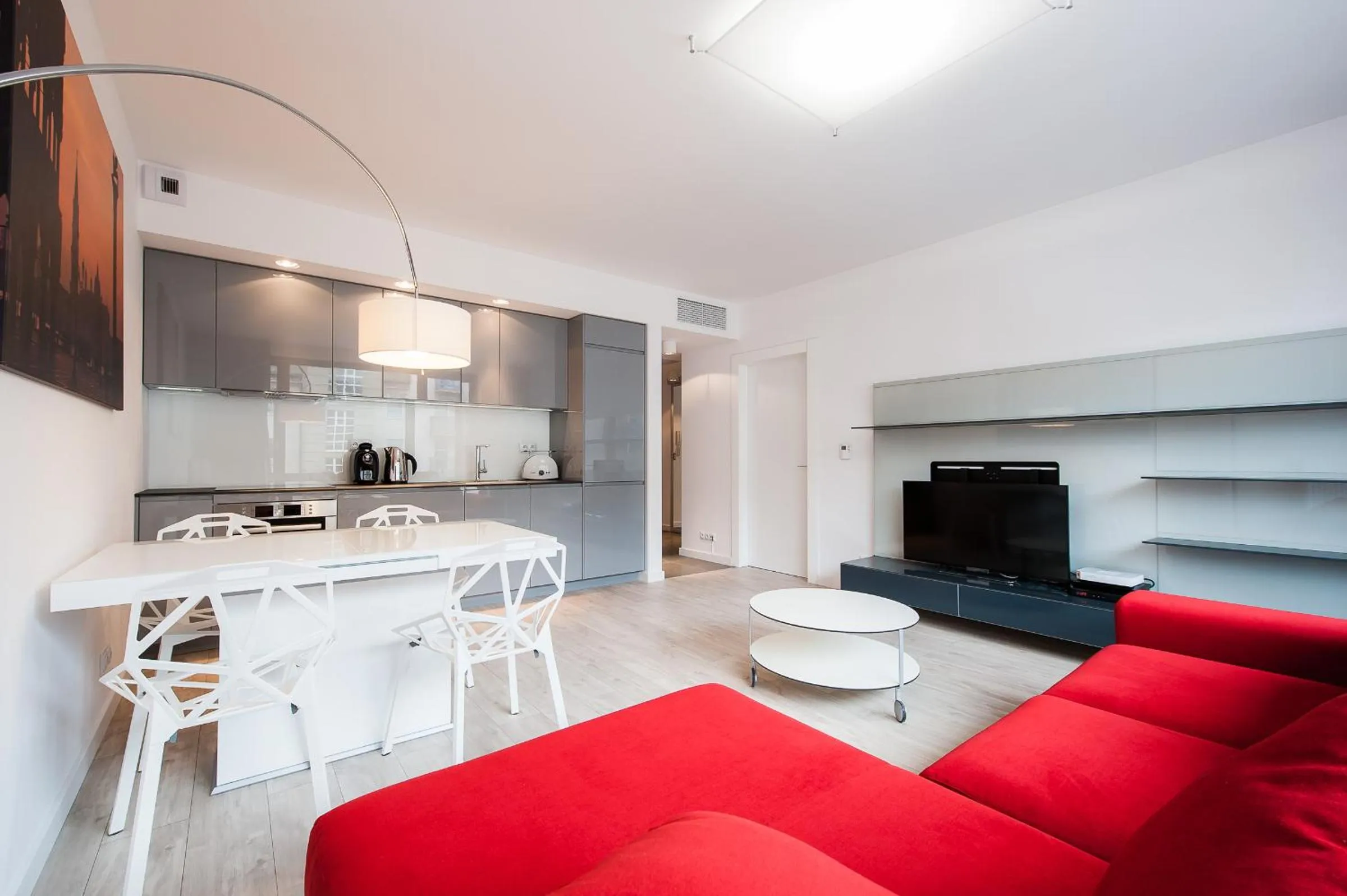 Kitchen or kitchenette in EXCLUSIVE Aparthotel