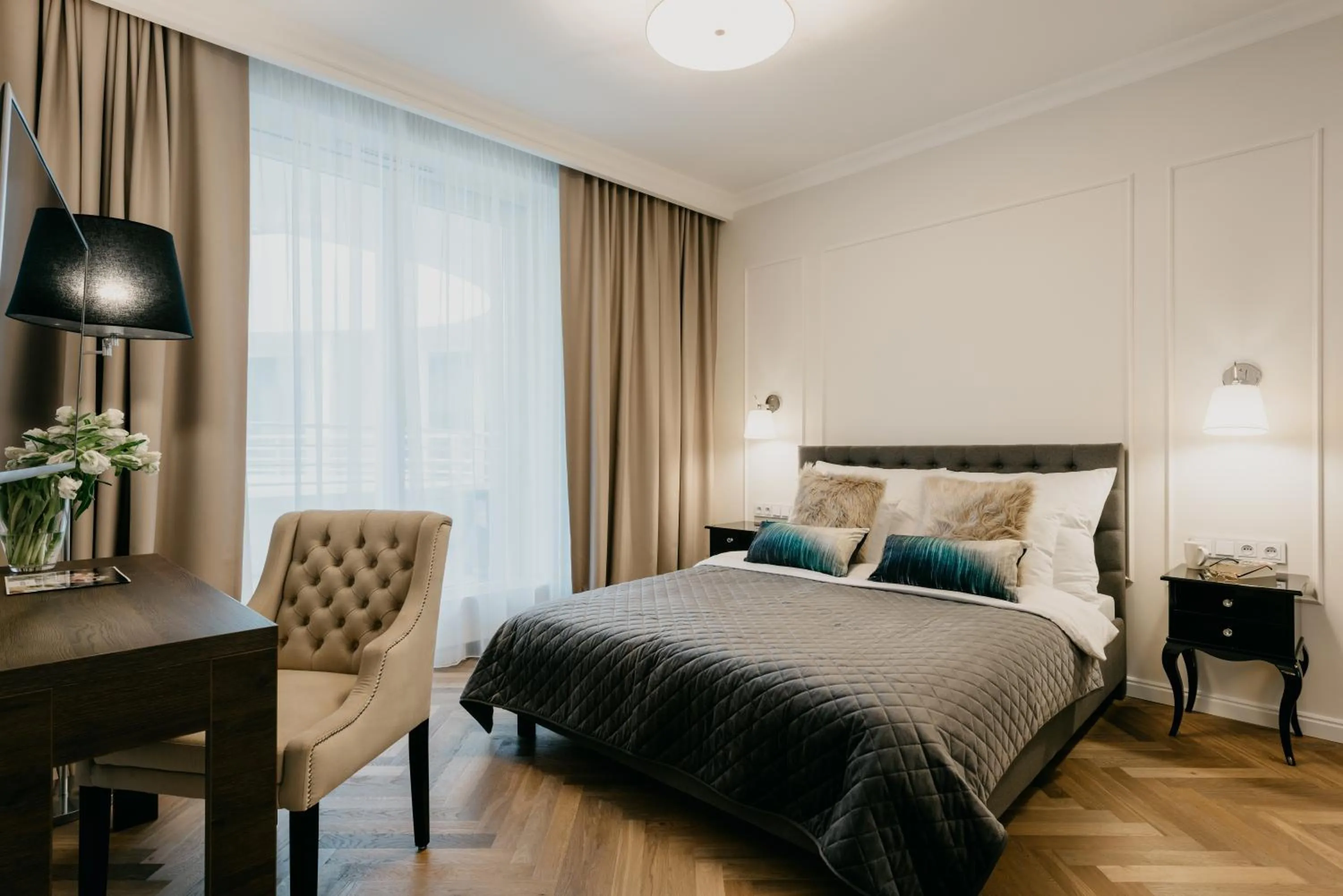 Bed in EXCLUSIVE Aparthotel