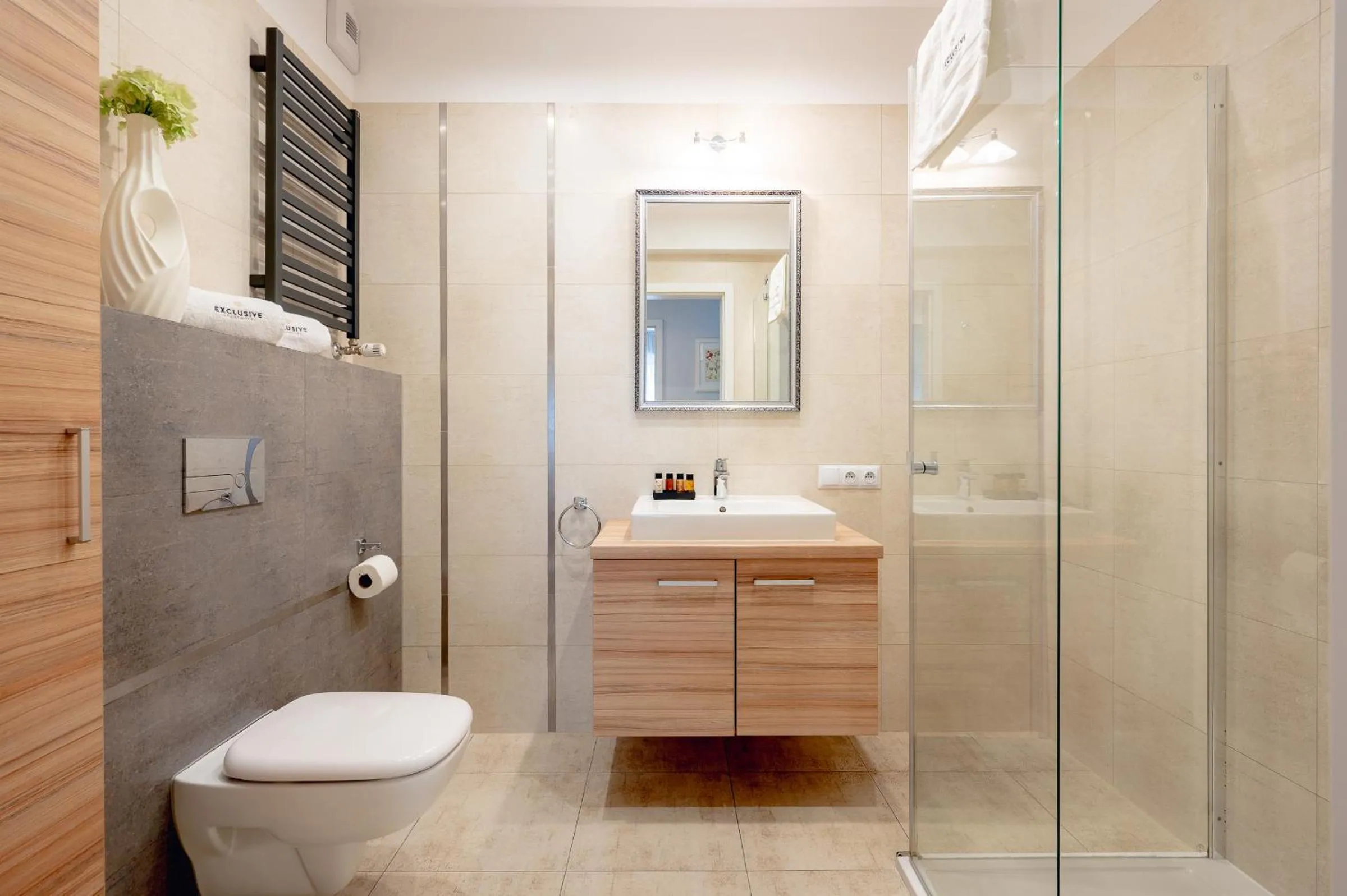 Shower in EXCLUSIVE Aparthotel