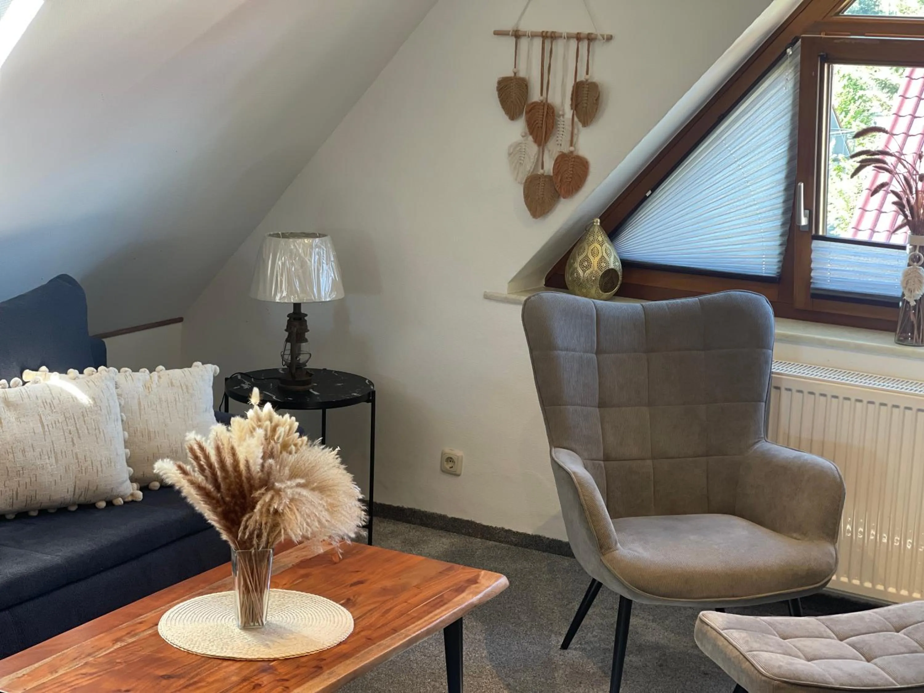 Seating area in Pension Fischerhaus