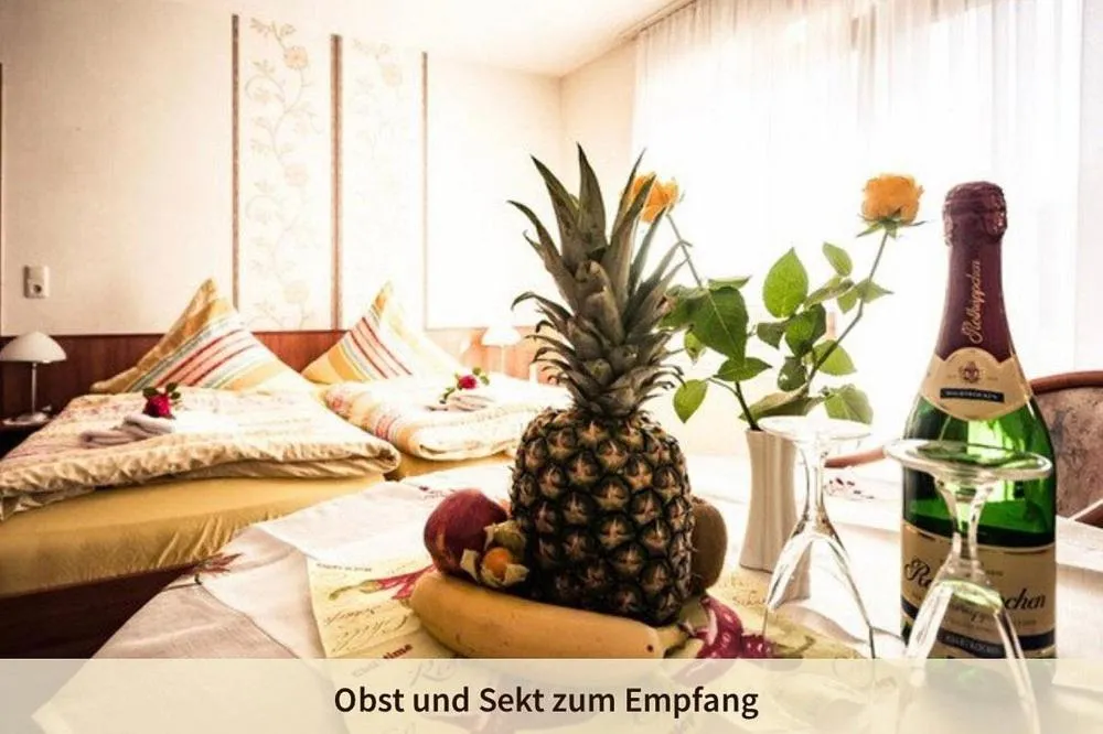Bed in Pension Fischerhaus