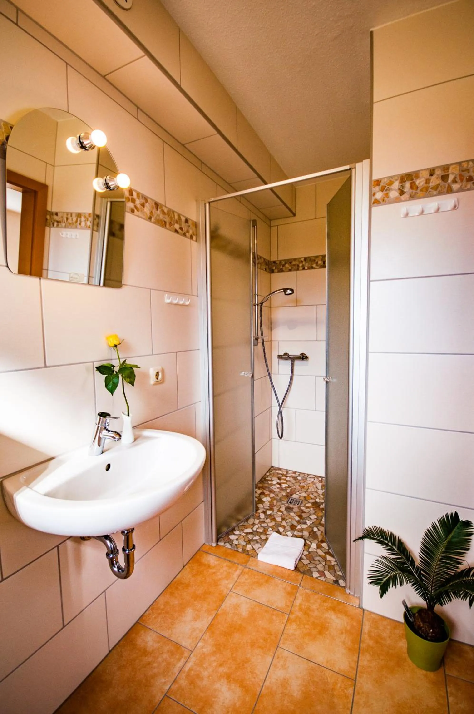 Bathroom in Pension Fischerhaus