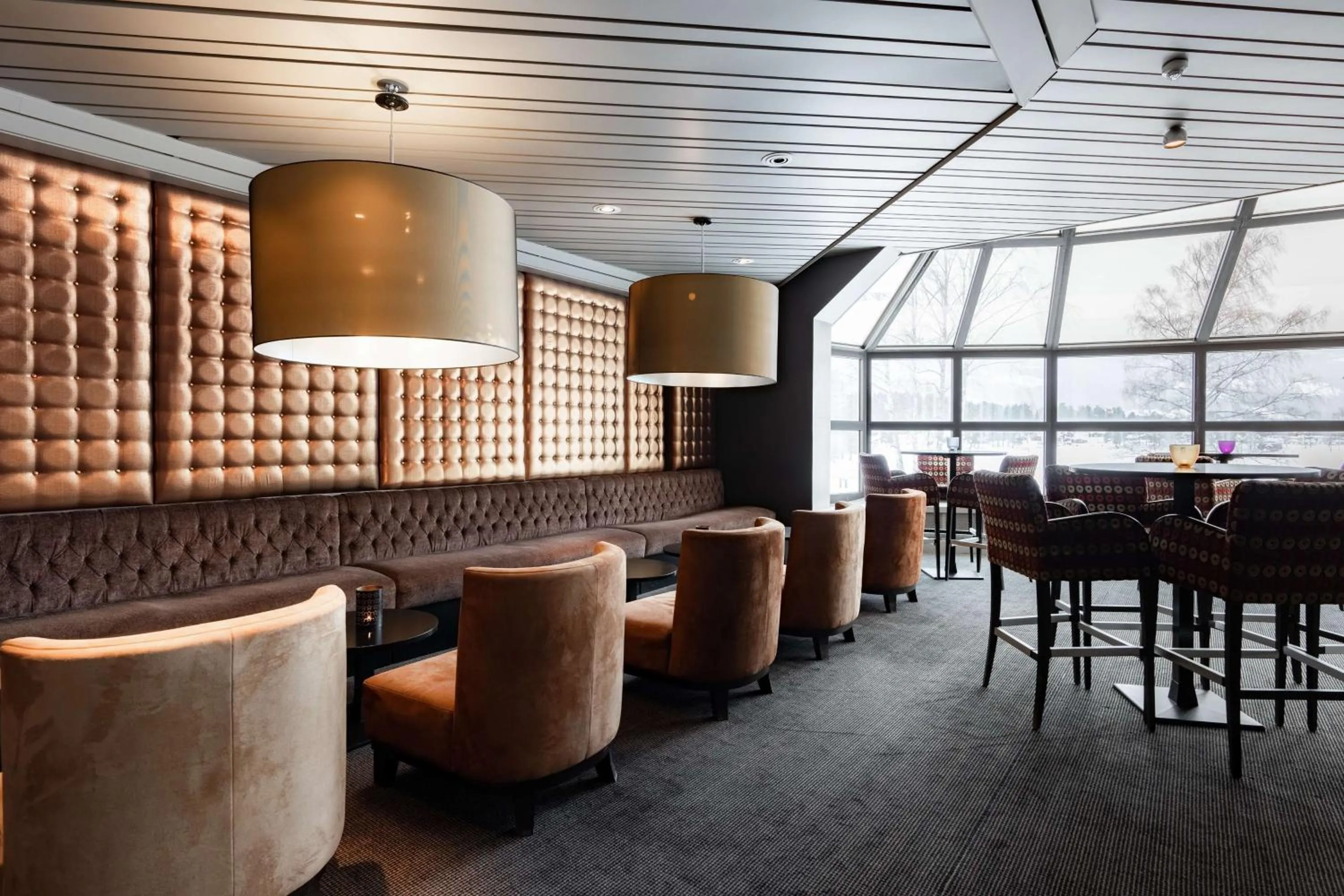 Lounge or bar in Scandic Valdres