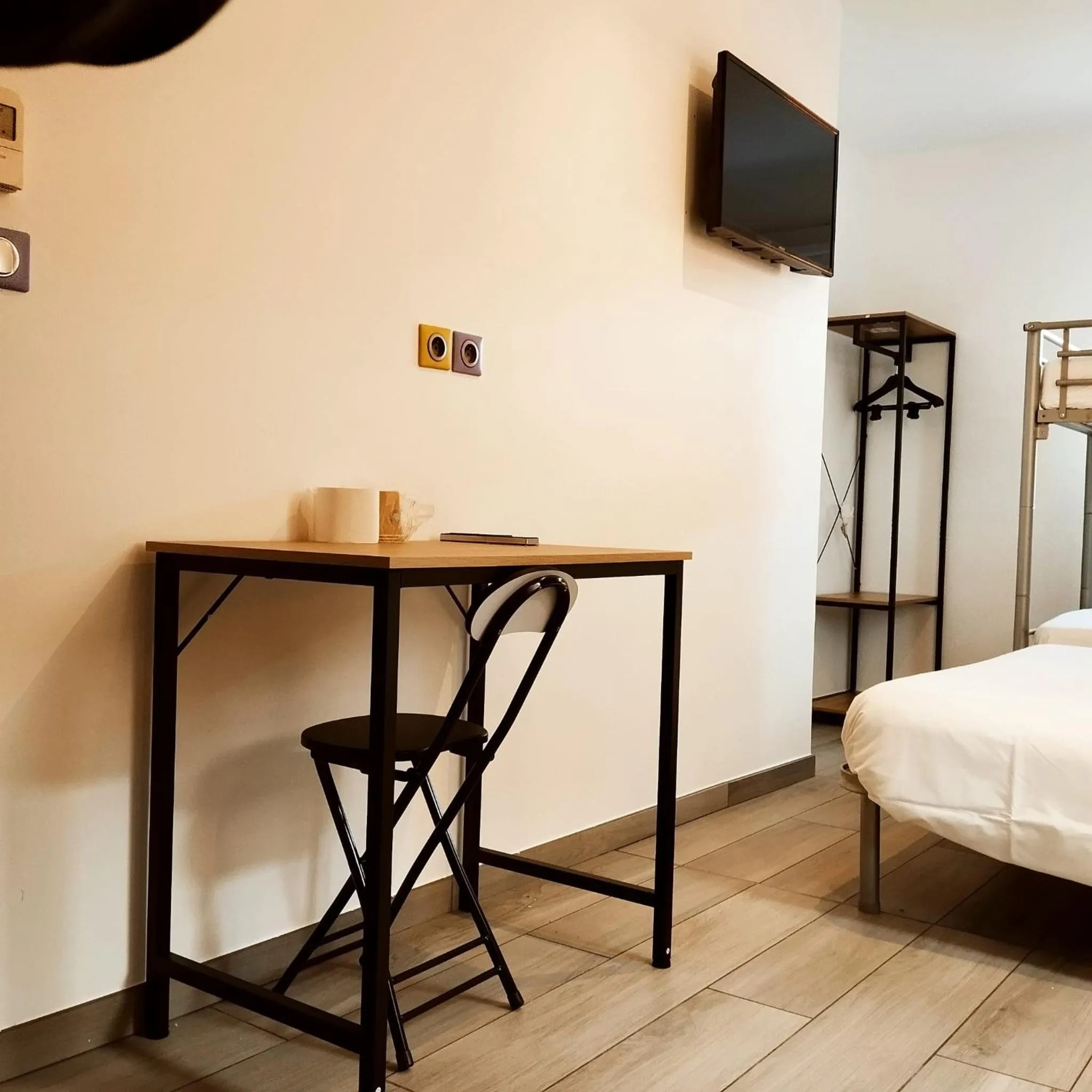 Bed in Hotel Valence Sud