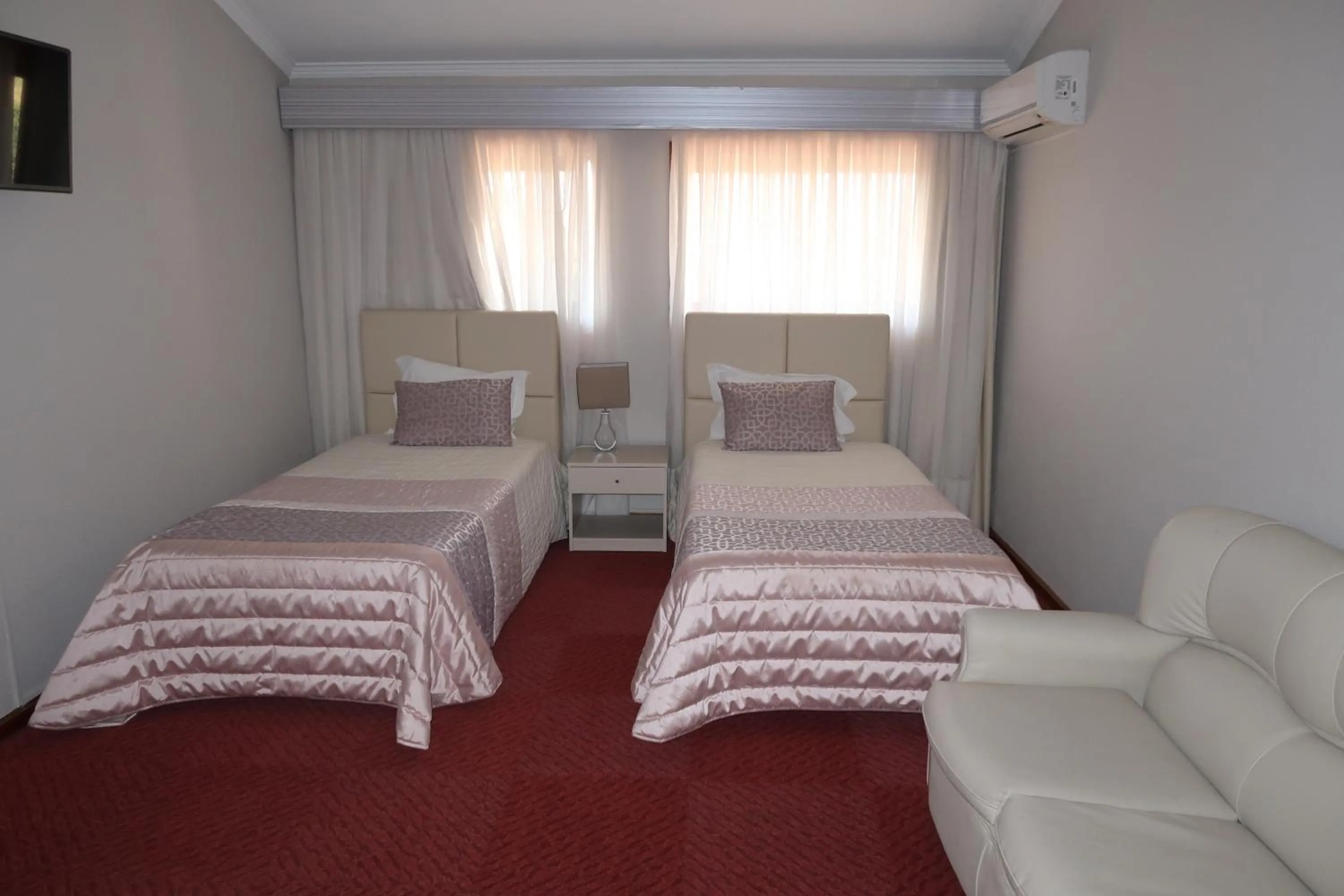 Bed in Hotel Contriz