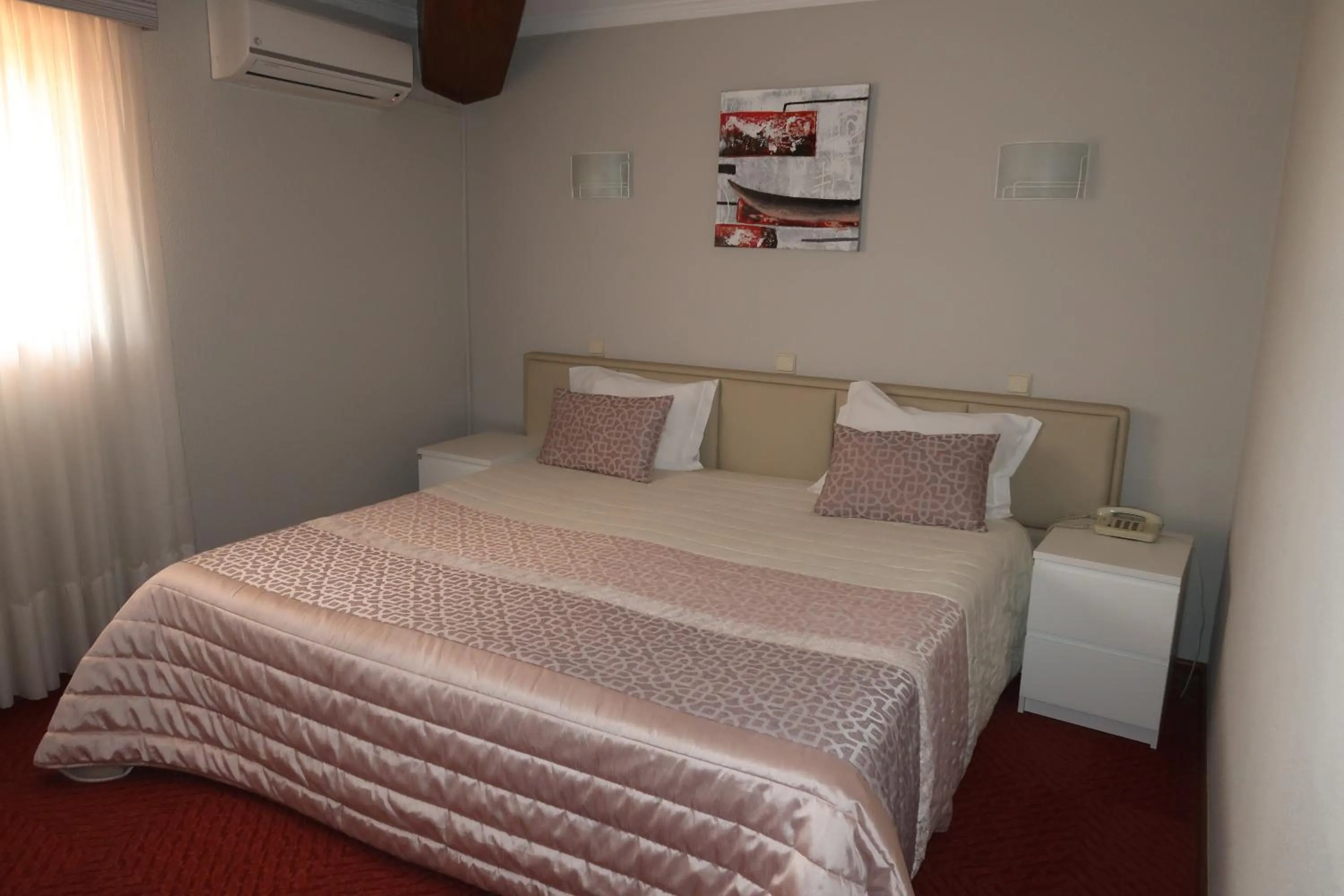 Bed in Hotel Contriz