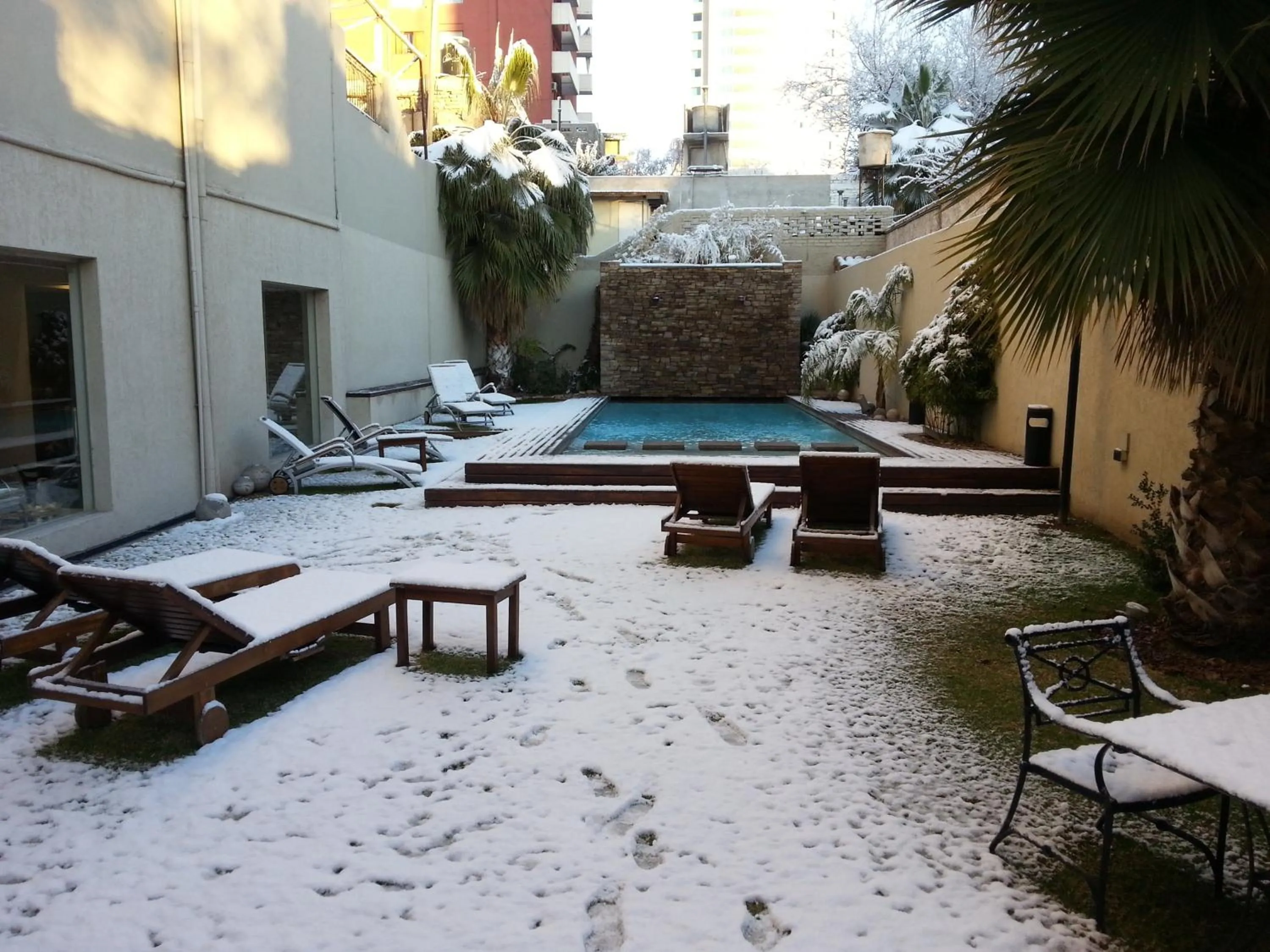 Swimming pool in Villaggio Hotel Boutique
