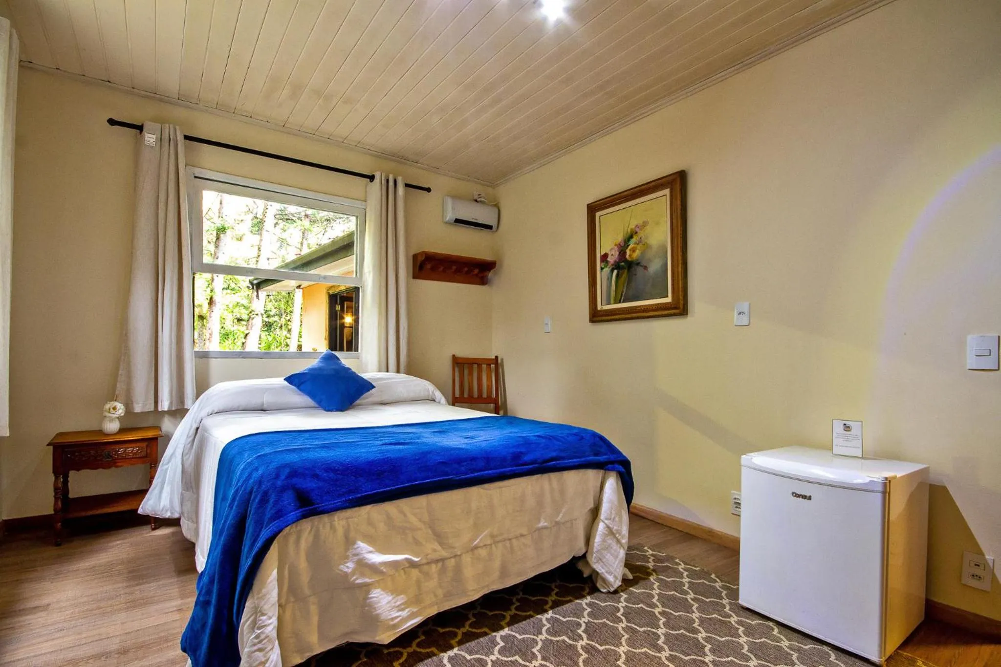 Bed in Pousada Casa Mantiqueira - Próxima ao Capivarí e opções de Hidromassagem