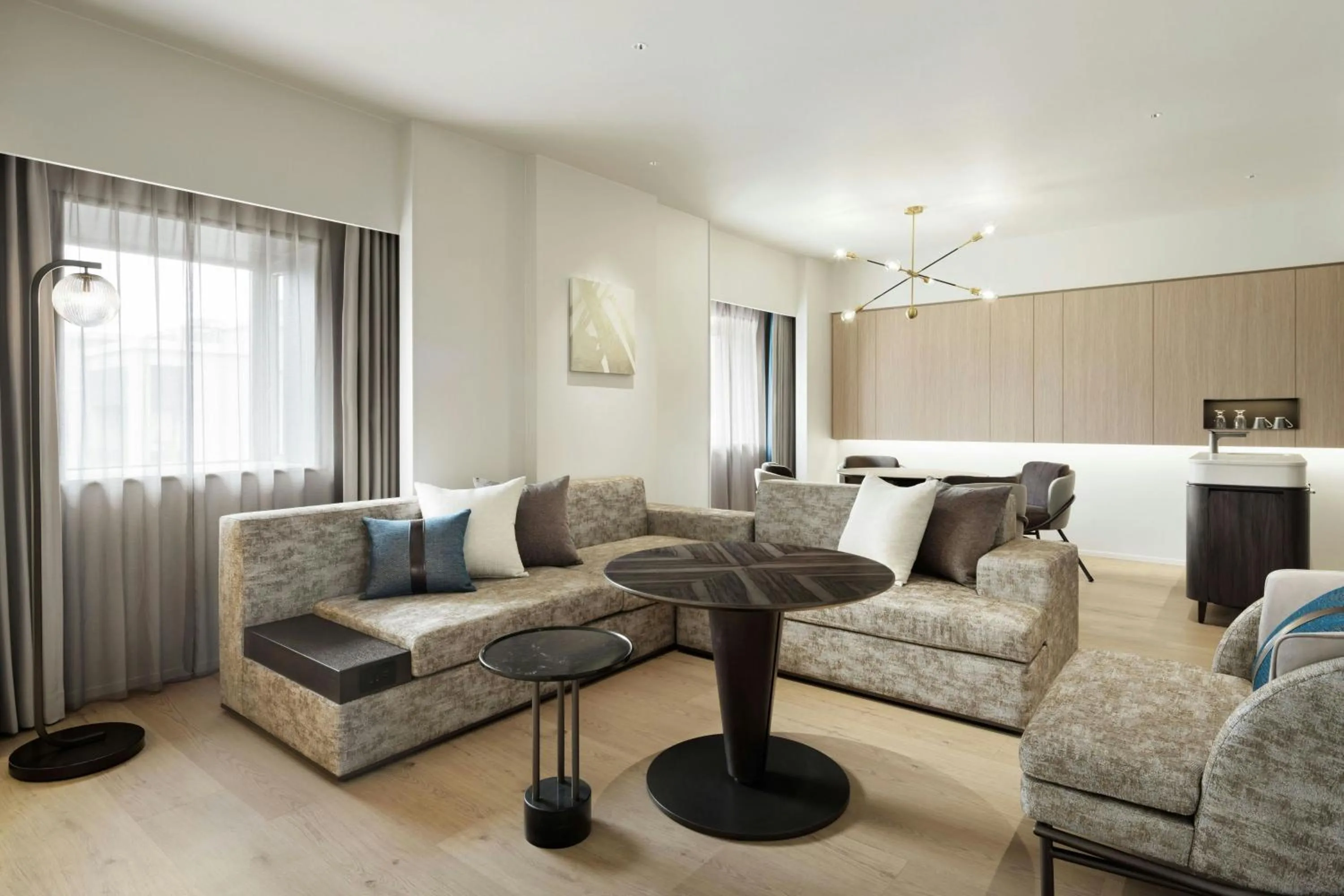 Photo of the whole room in Courtyard by Marriott Tokyo Ginza Hotel