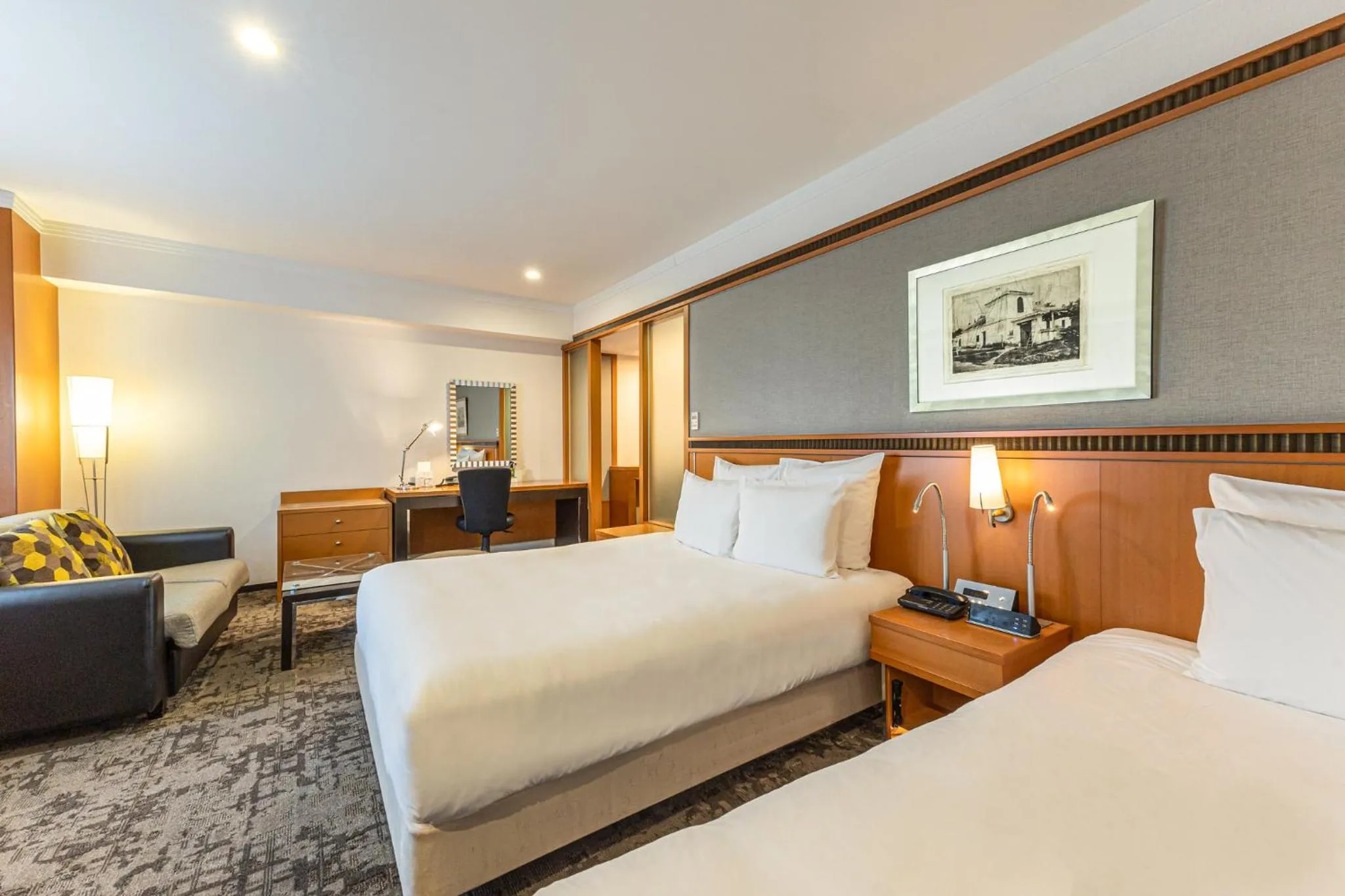 Photo of the whole room, Bed in ANA Crowne Plaza Fukuoka by IHG