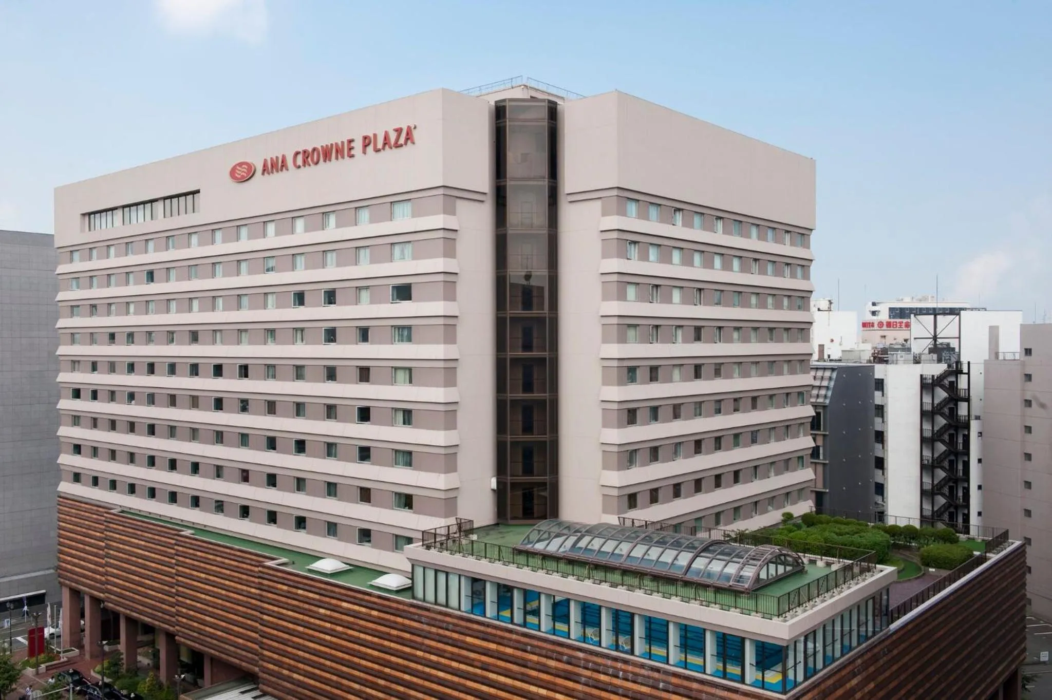 Property building in ANA Crowne Plaza Fukuoka by IHG