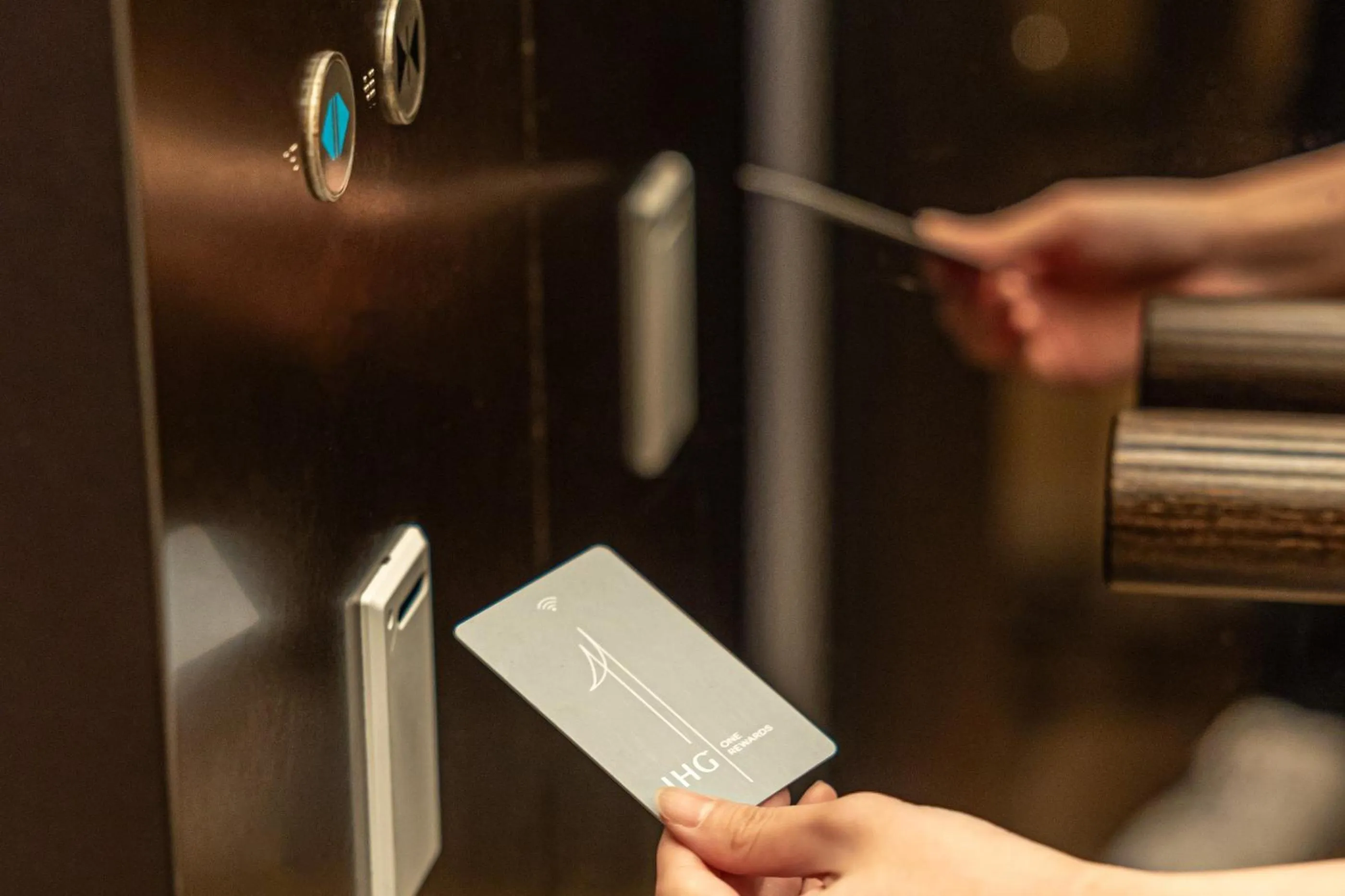 Lobby or reception in ANA Crowne Plaza Fukuoka by IHG