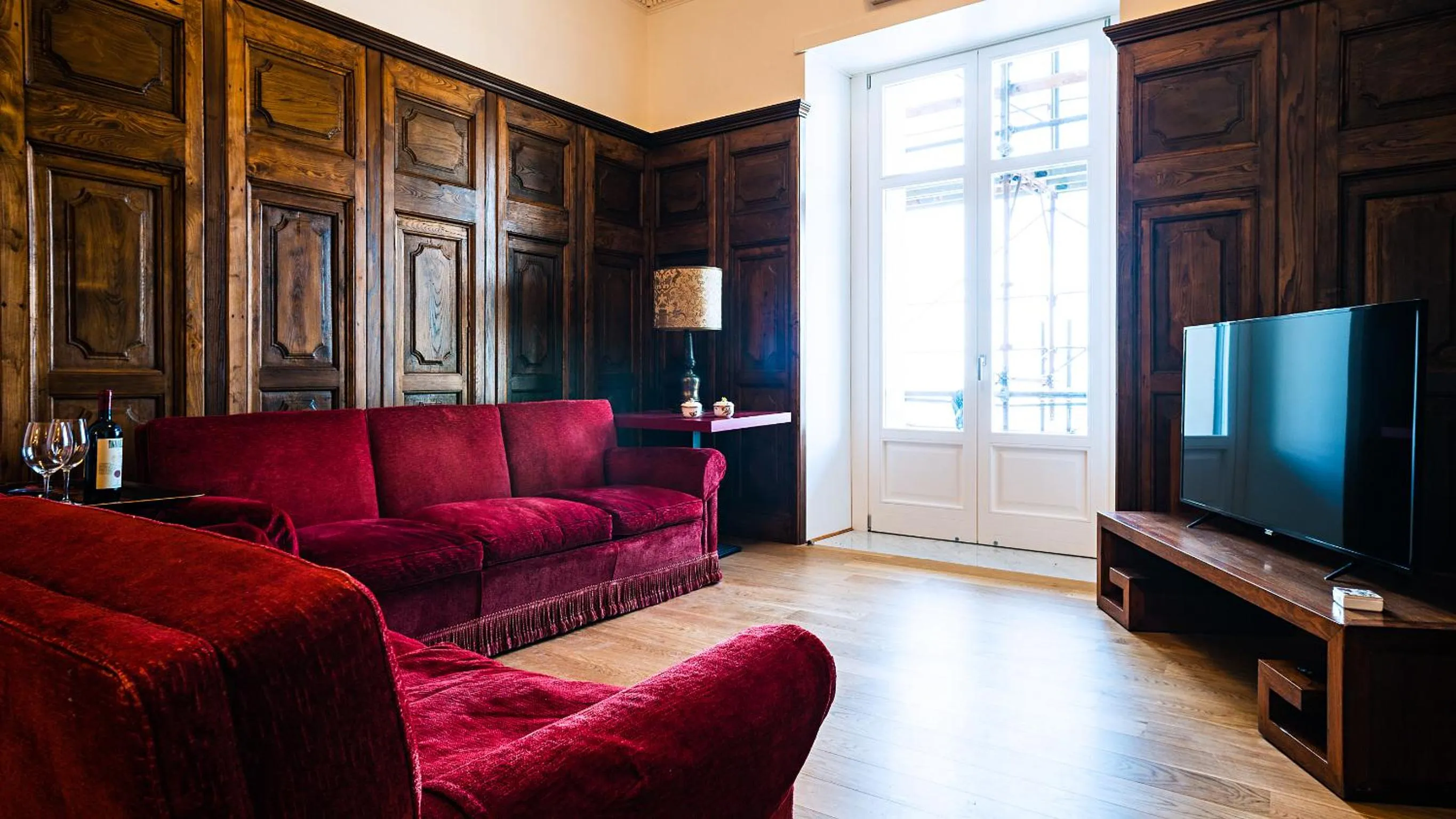 Living room in Donna Giulia, Luxury House